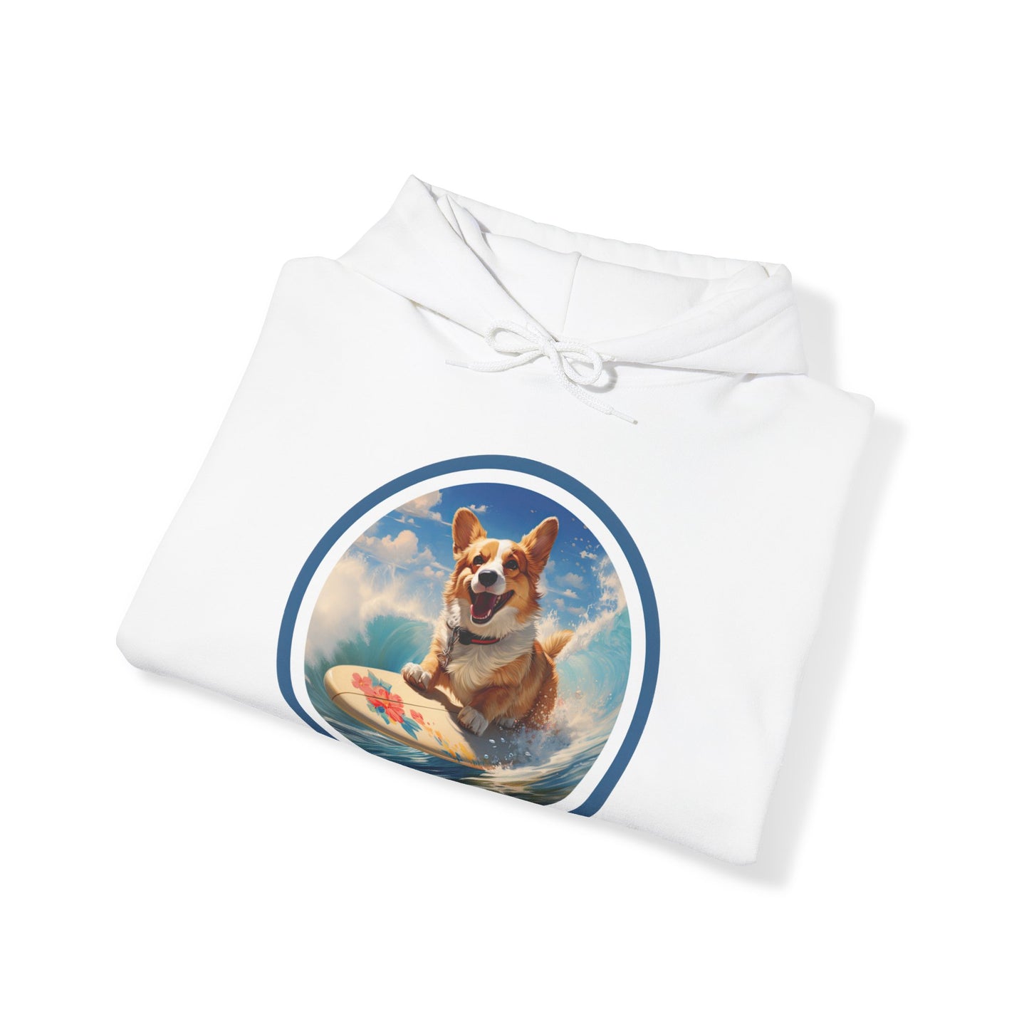 Cowabunga Corgi - Hoodie