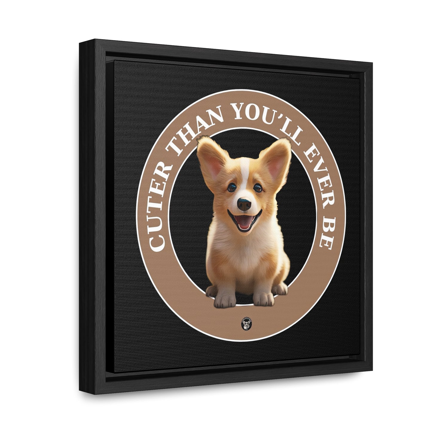 Cuter Than You - Framed on Canvas