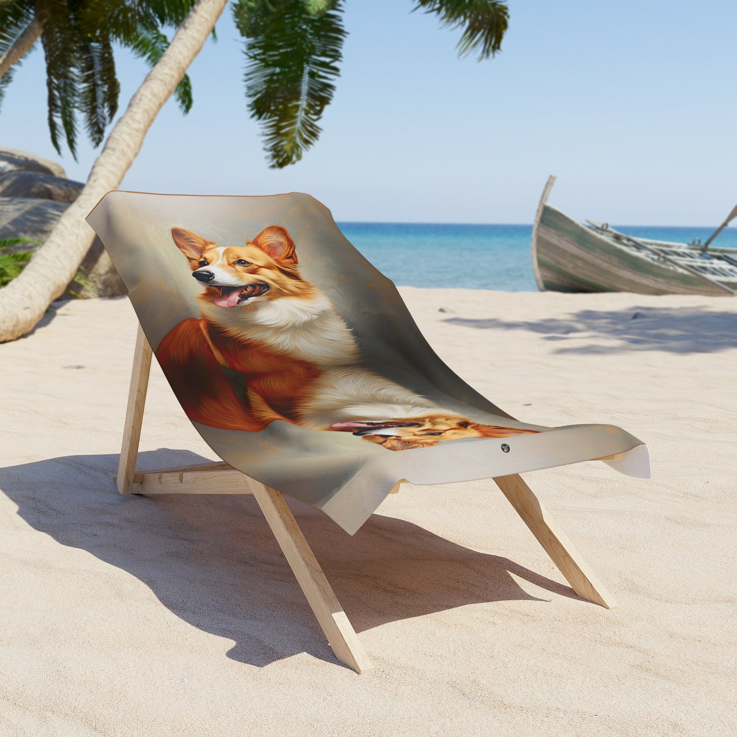 Pembroke Portrait - Beach Towel