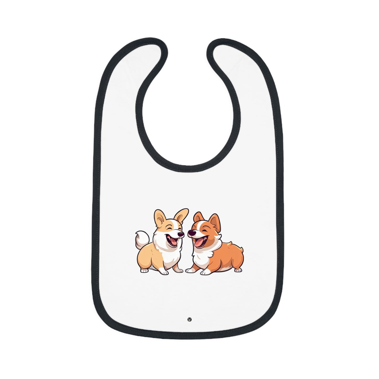 Corgi Couple - Baby Bib