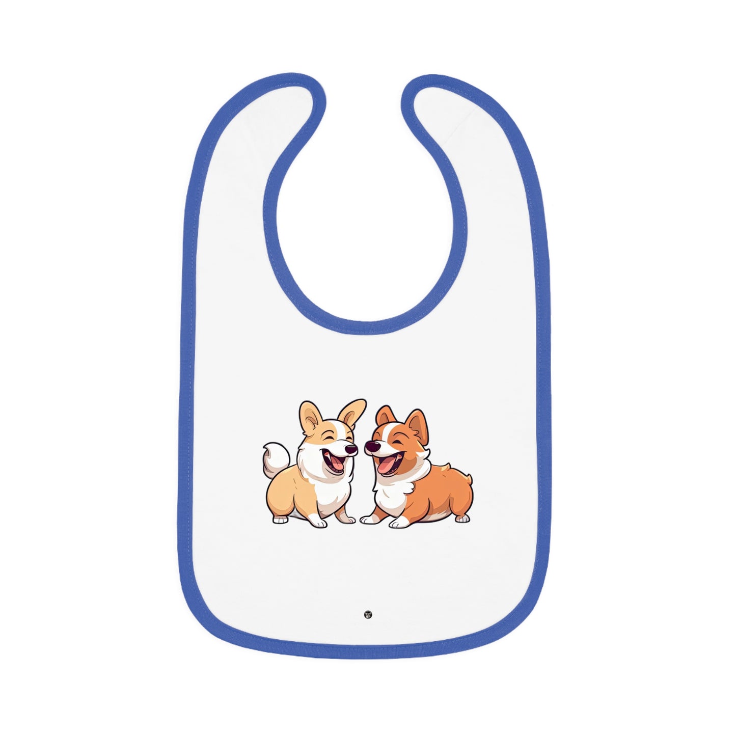Corgi Couple - Baby Bib