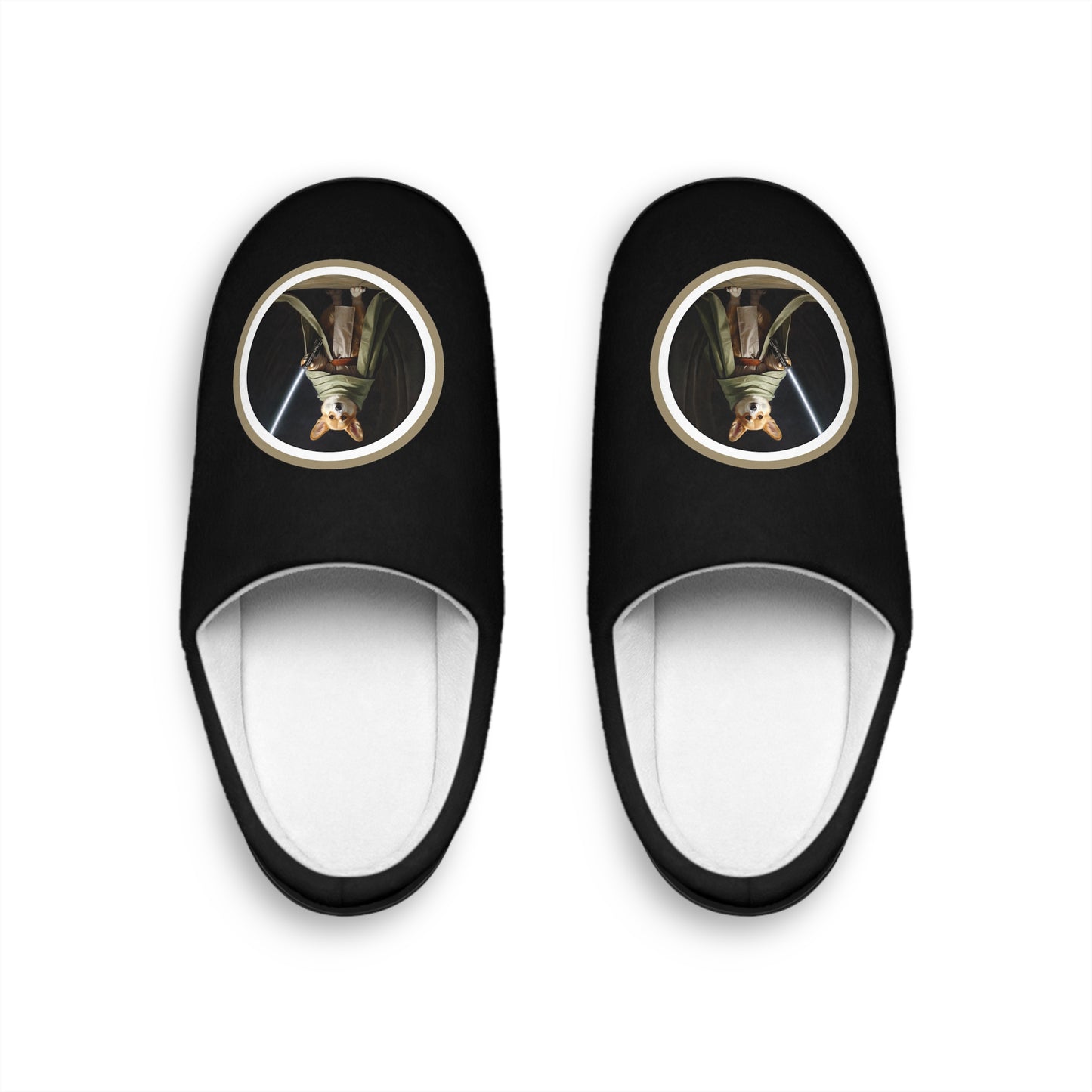 Jedi Corgi - Men's Slippers