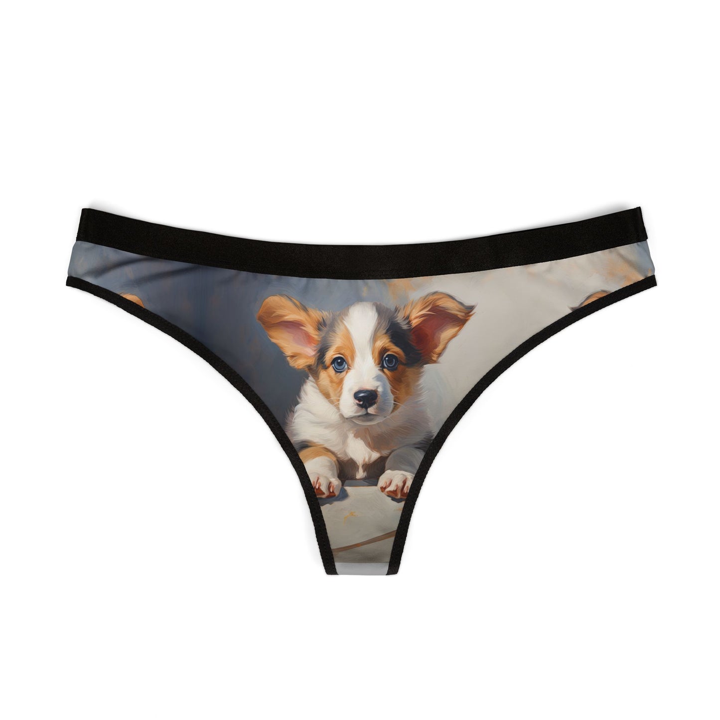 Puppy Portrait Thong