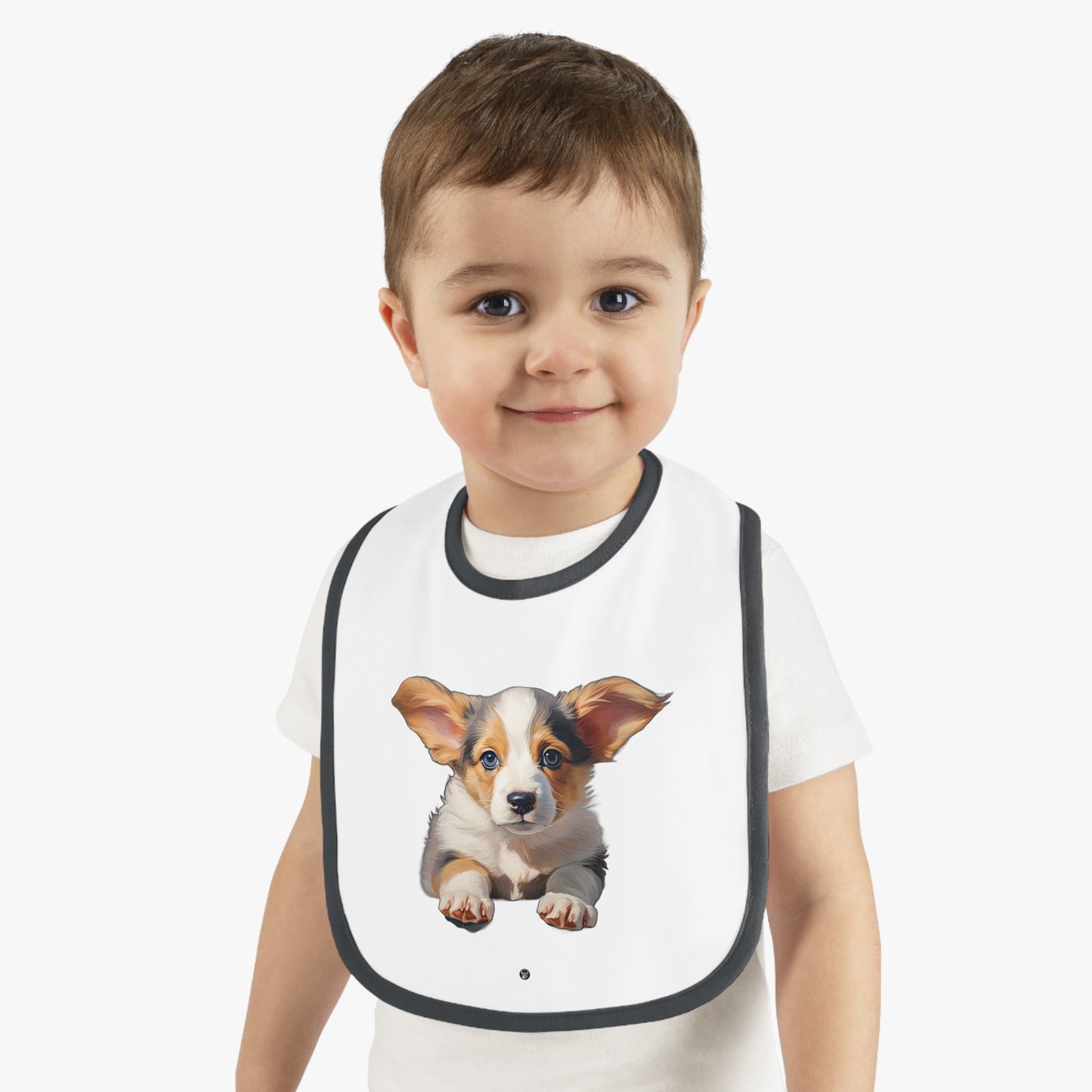 Puppy Portrait - Baby Bib