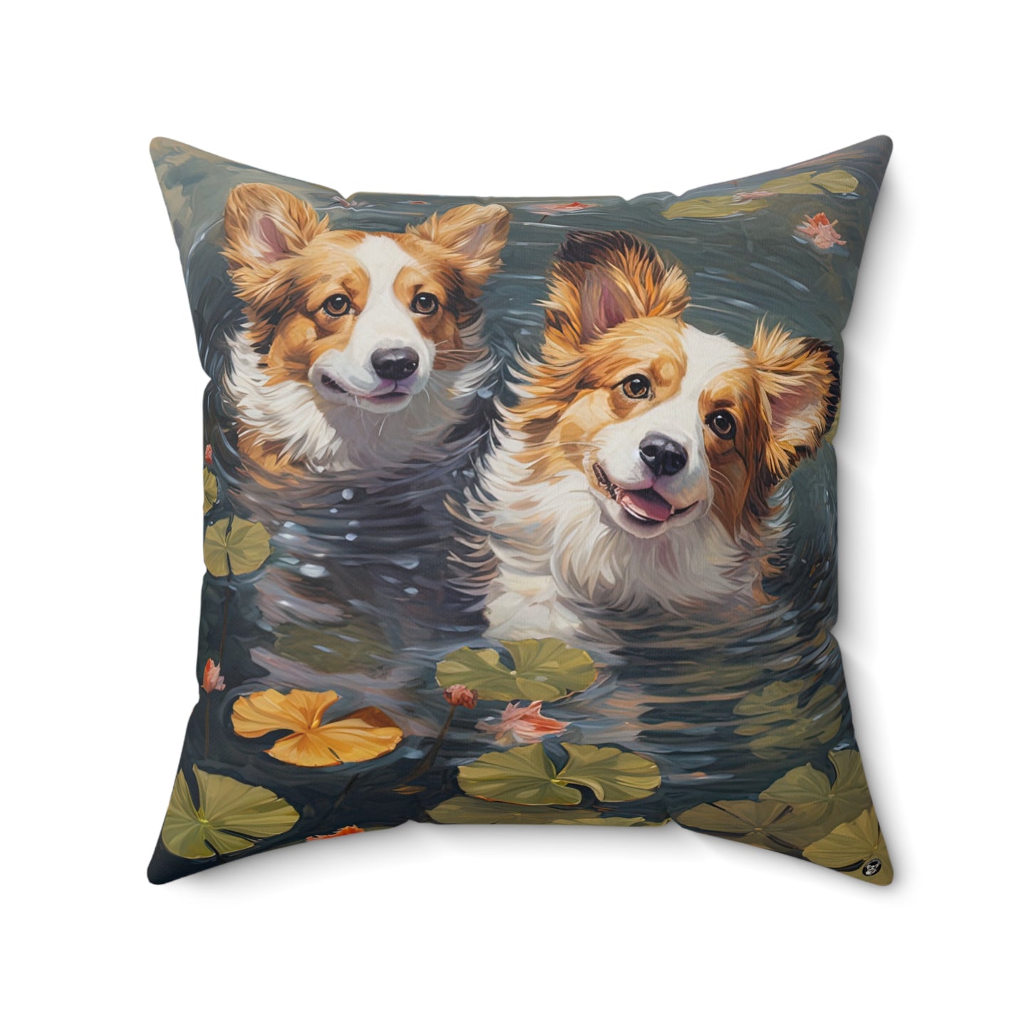 Pond Pups - Throw Pillow