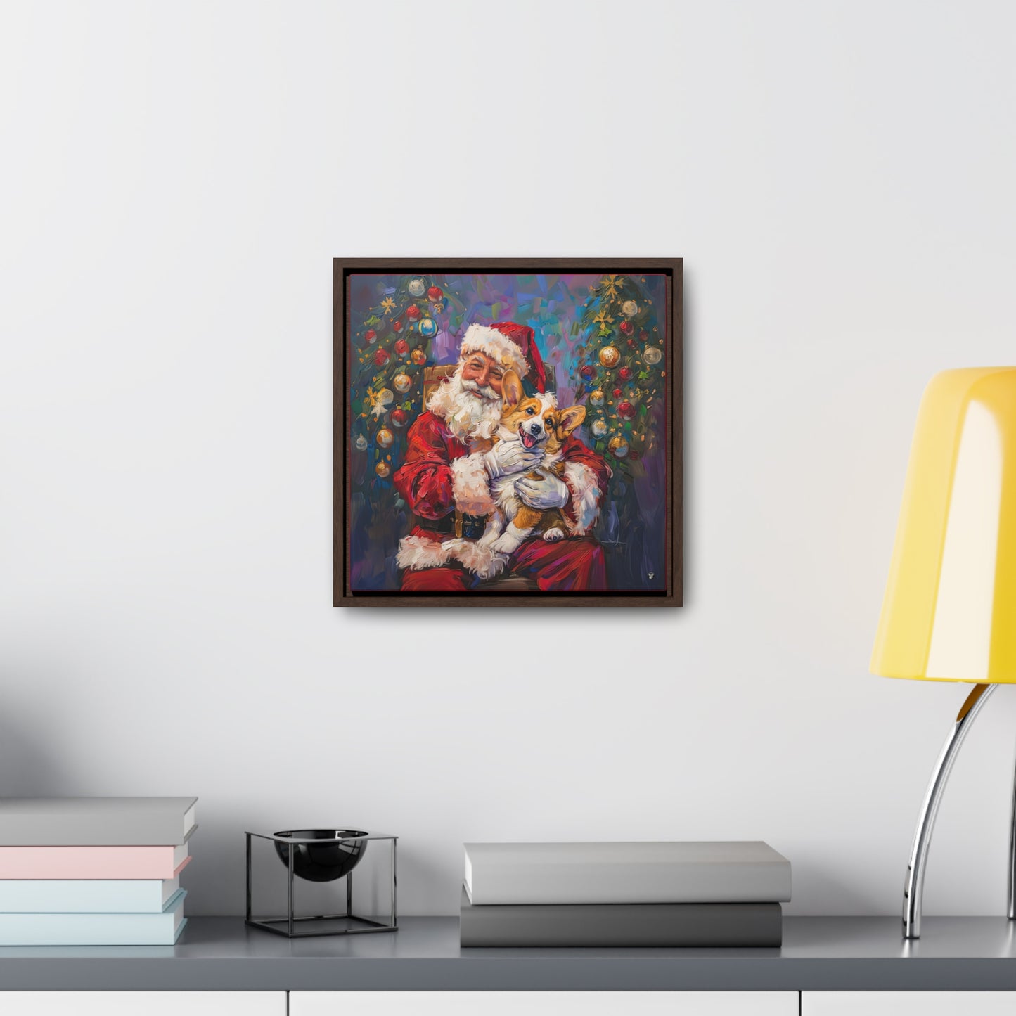 Nice List - Framed on Canvas