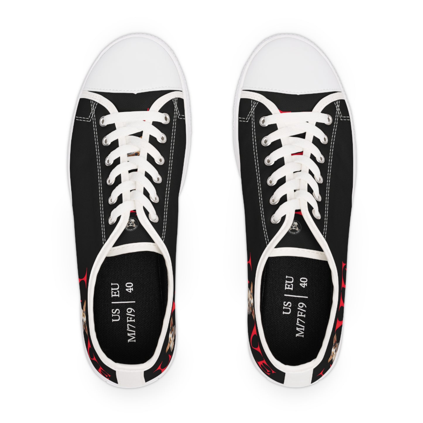 LOVE - Women's Low Top Sneakers