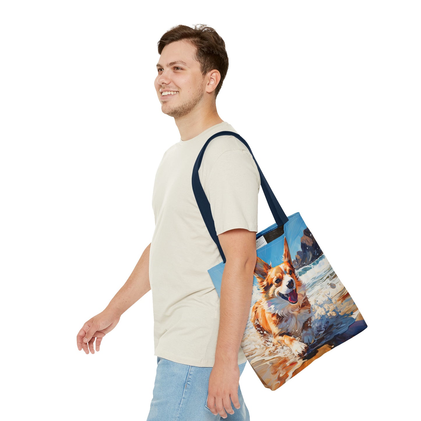 Coastal Corgi - Tote Bag
