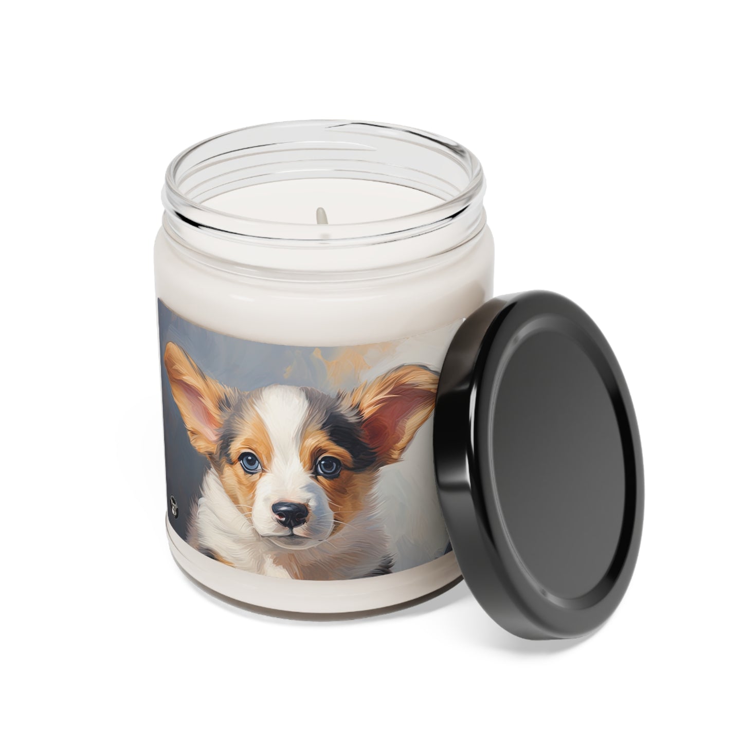 Puppy Portrait - Scented Soy Candle