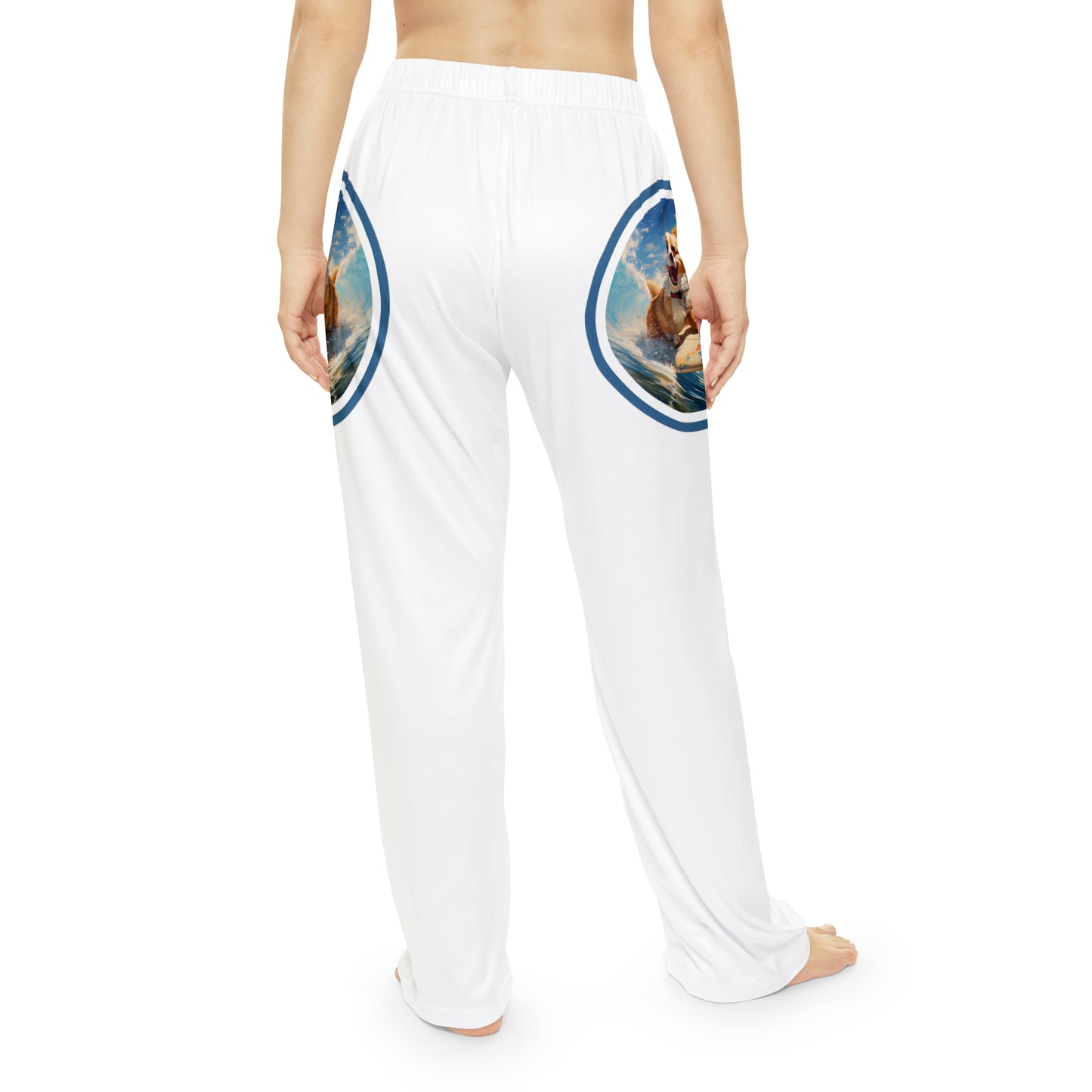 Cowabunga Corgi - Women's Pajama Pants
