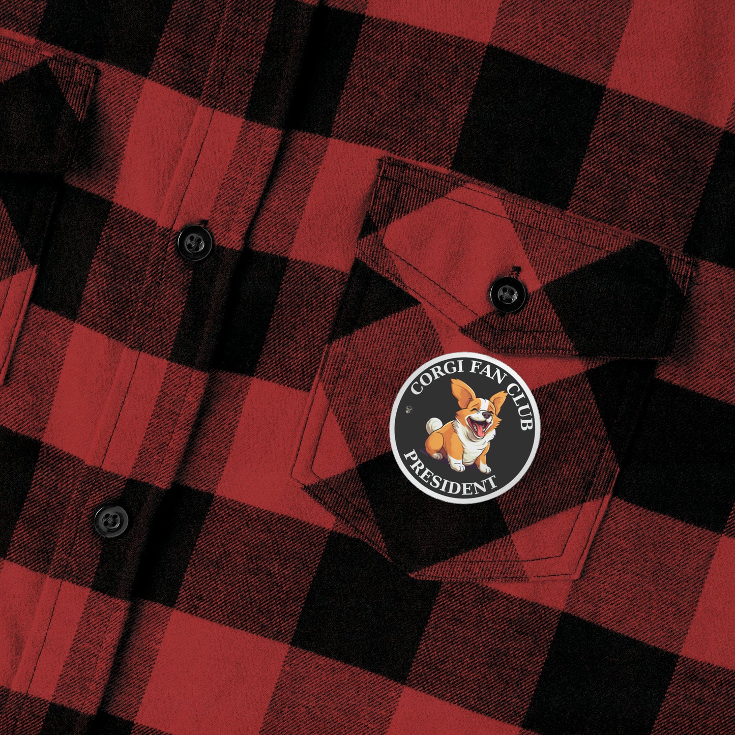 Fan Club President - Flannel Shirt