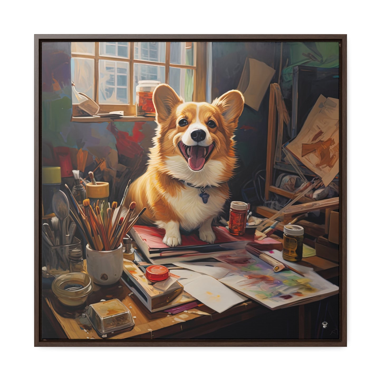 The Intern - Framed on Canvas
