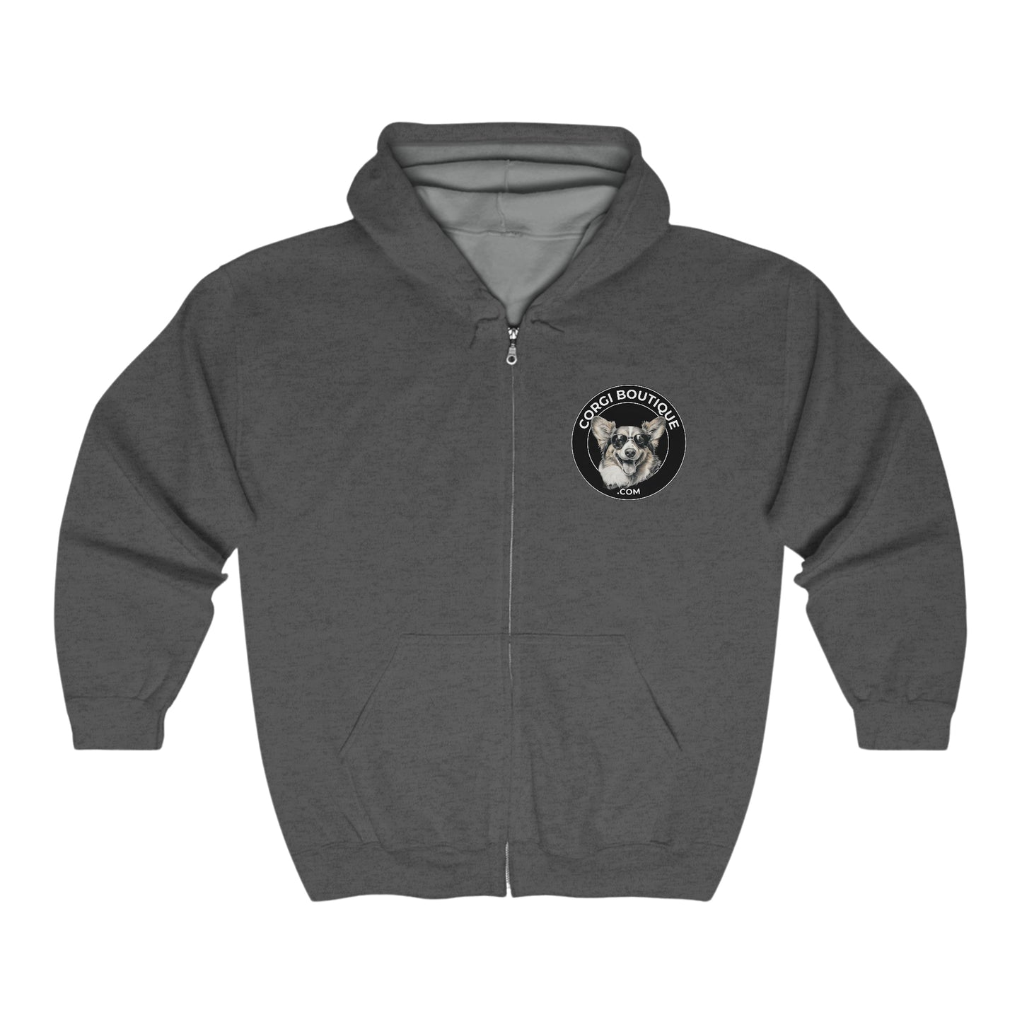 Corgi Boutique - Zip Hoodie