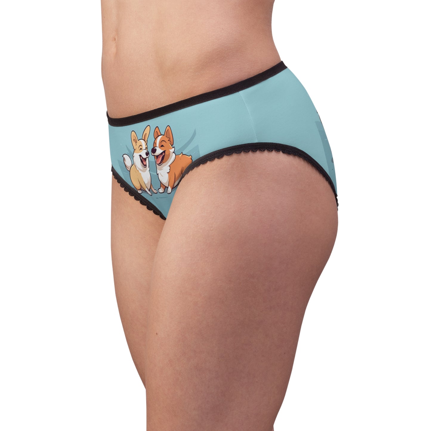 Corgi Couple Panties