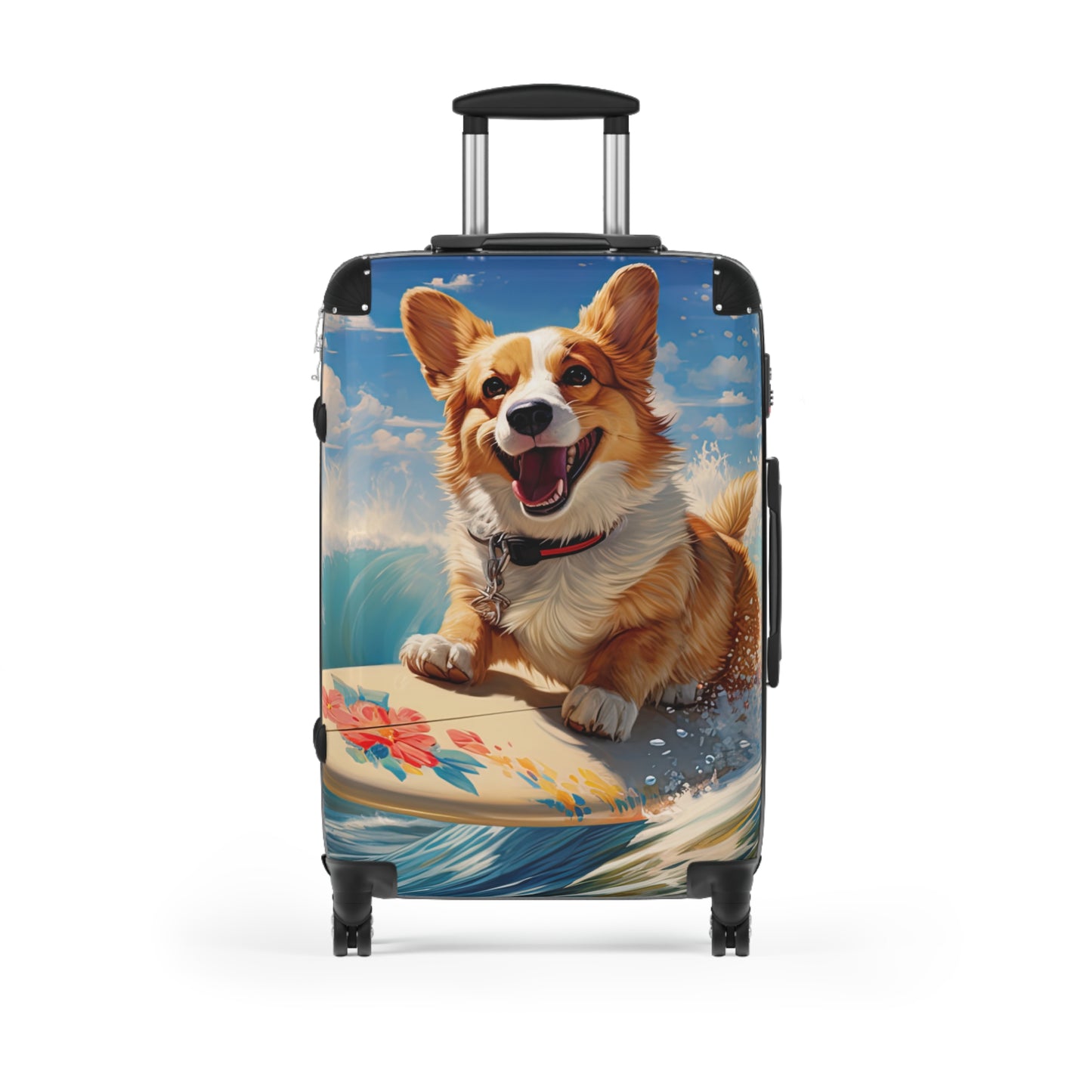 Cowabunga Corgi - Suitcase