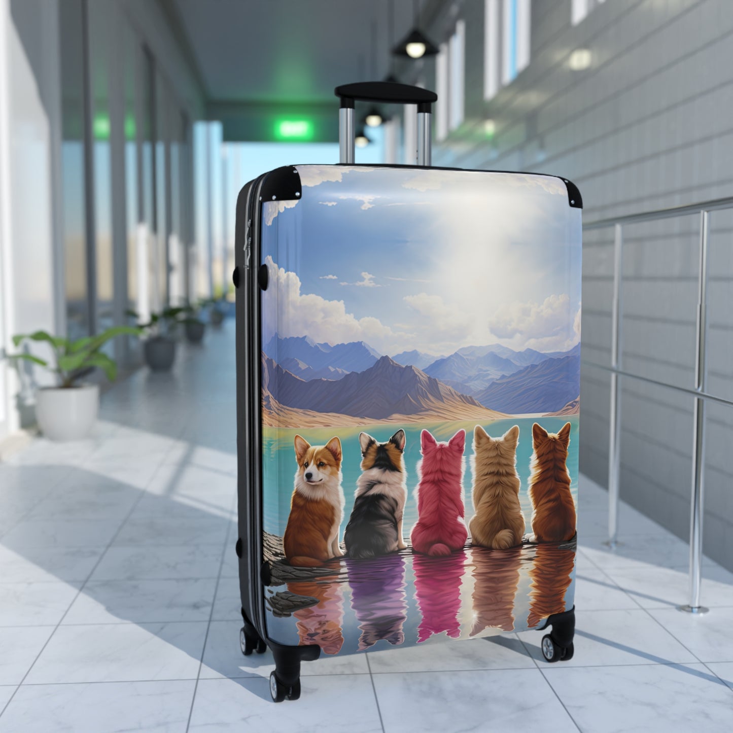 Corgi Lake - Suitcase