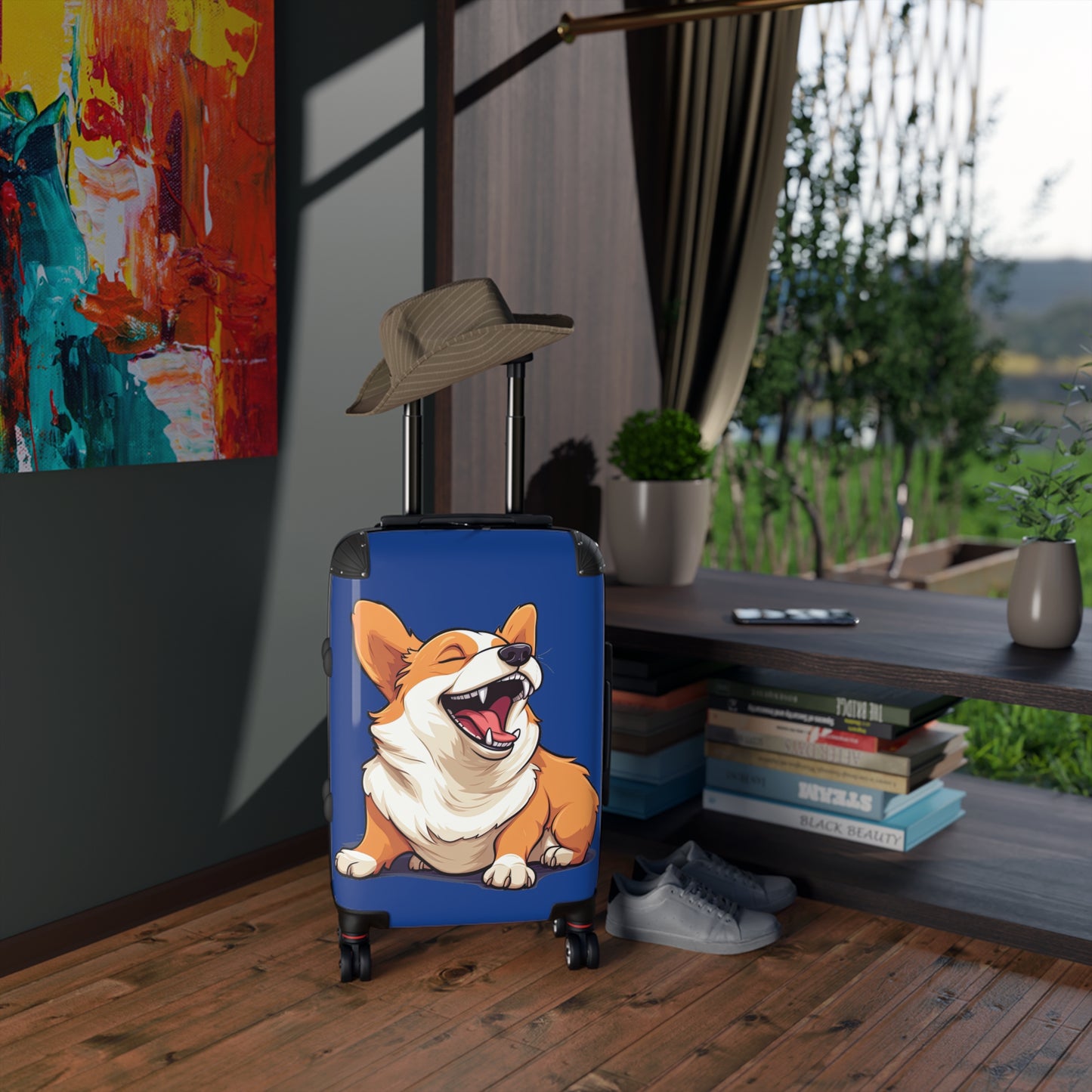 Comical Corgi - Suitcase