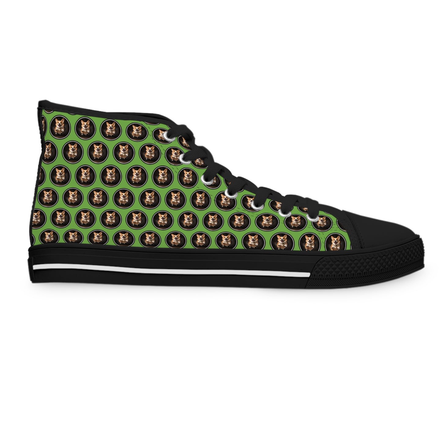 The Greeter Mosaic - Women's High Top Sneakers