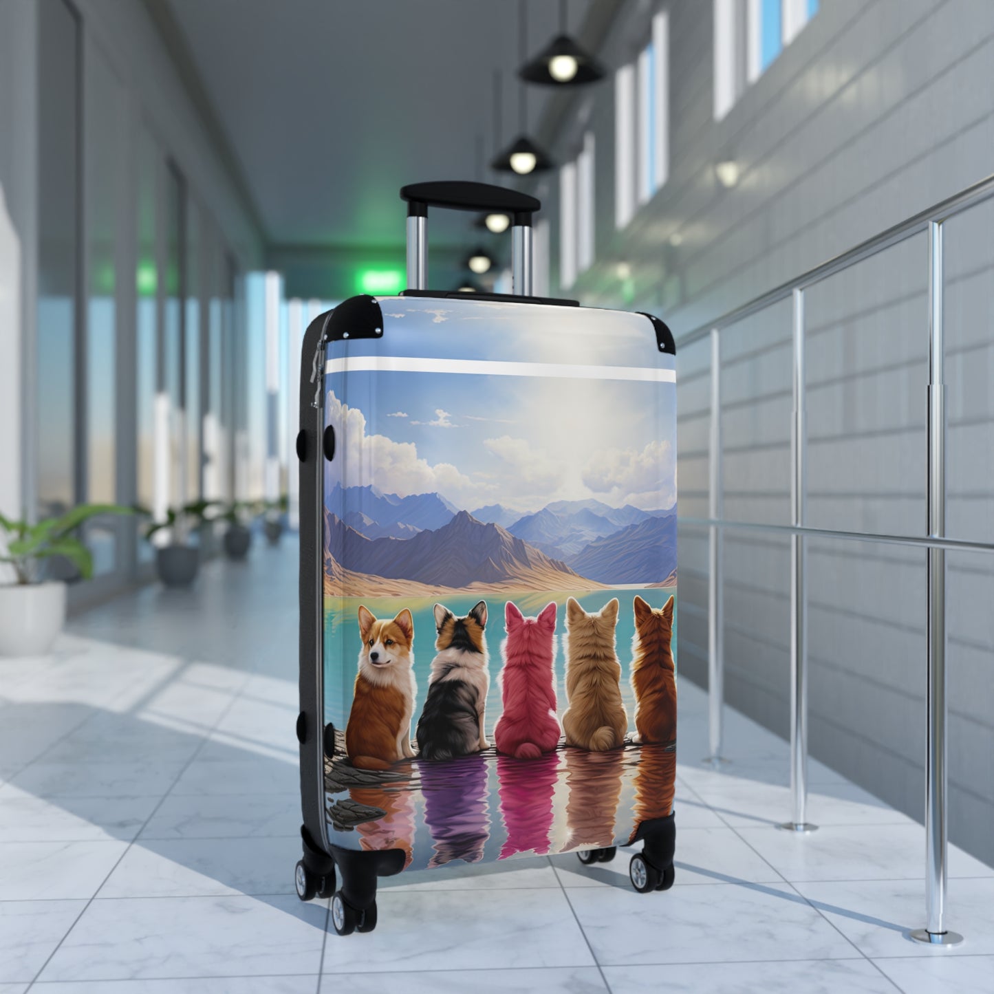 Corgi Lake - Suitcase