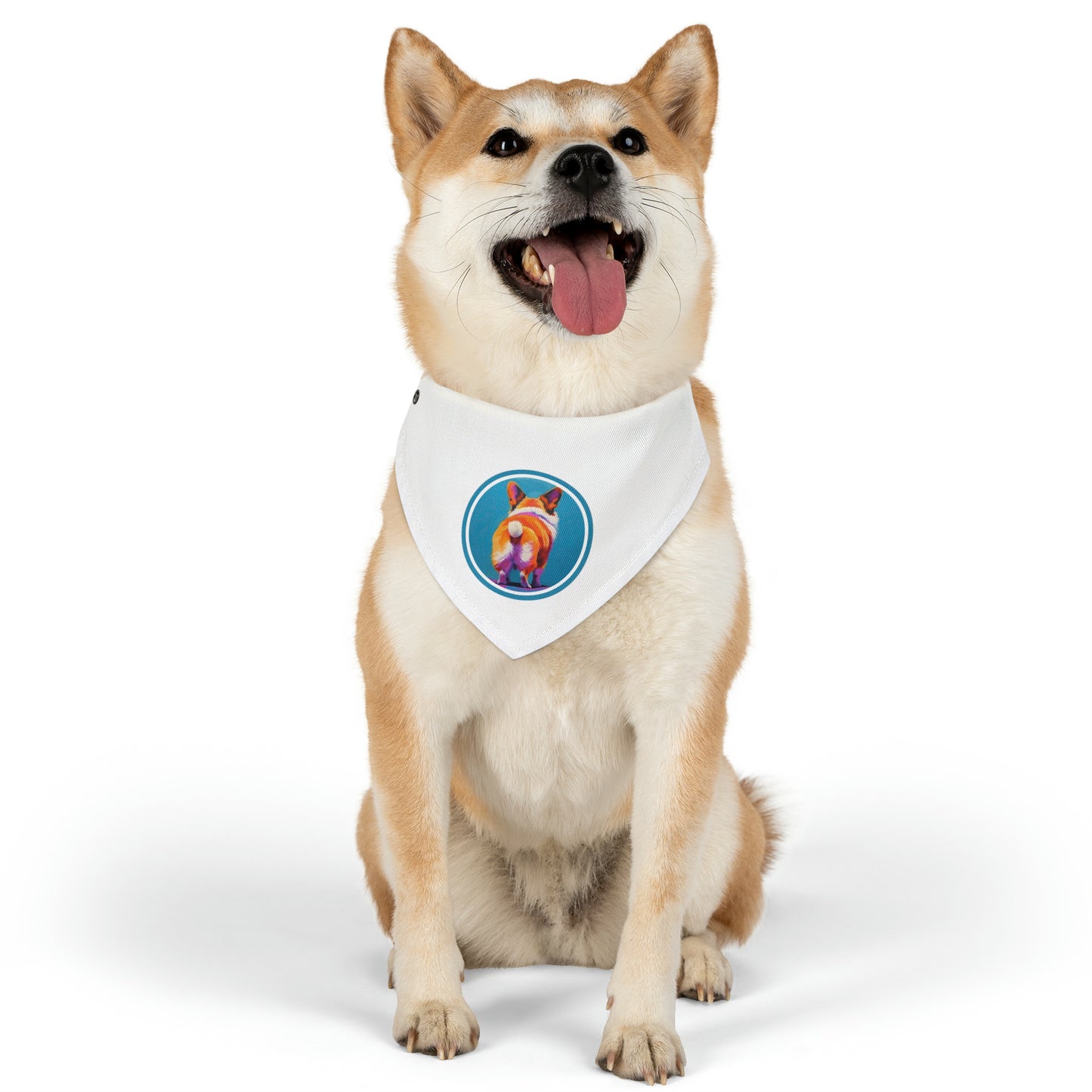 Corgi Butt - Bandana Collar