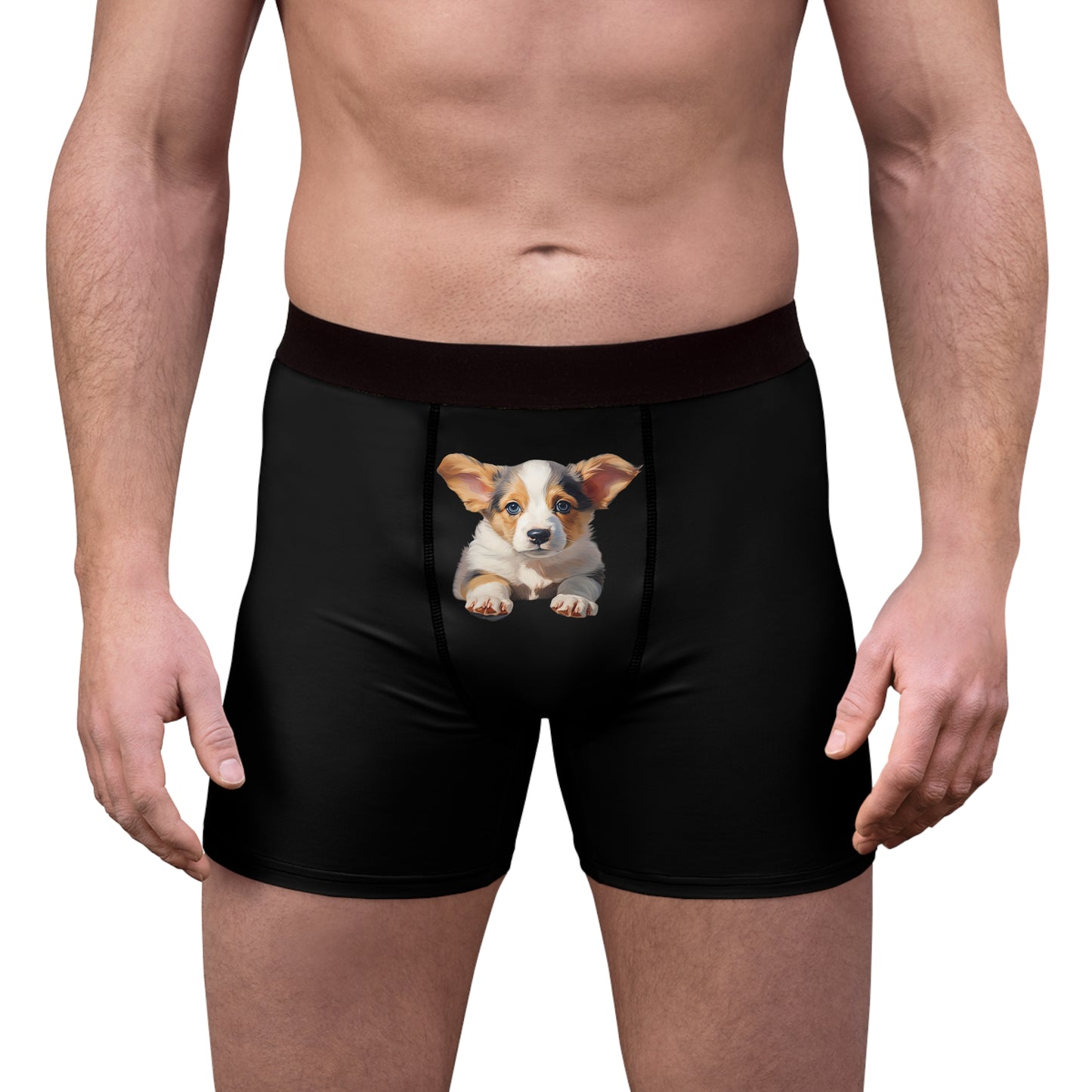 Puppy Portrait Boxer Briefs