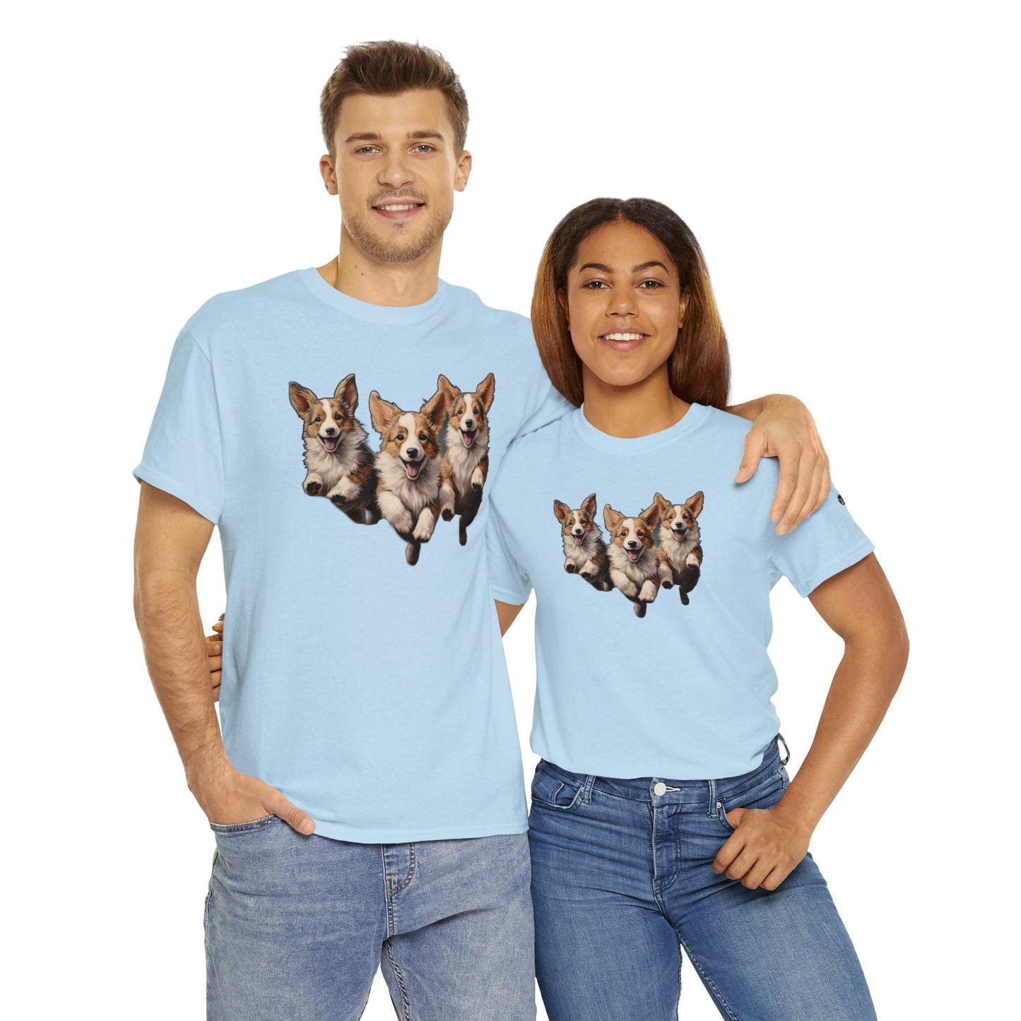 Corgi Enthusiasm - Unisex Heavy Cotton Tee