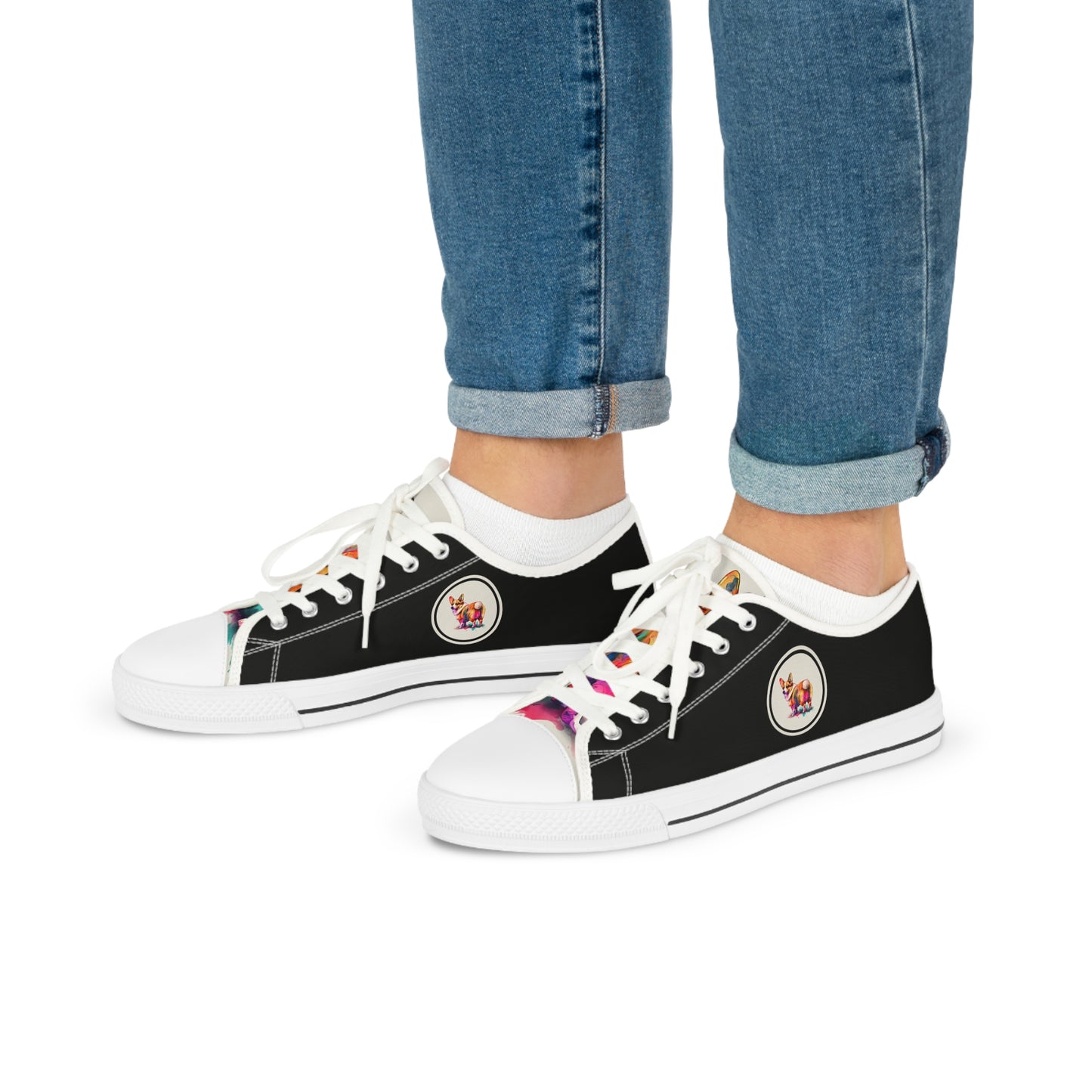 The Observer - Men's Low Top Sneakers