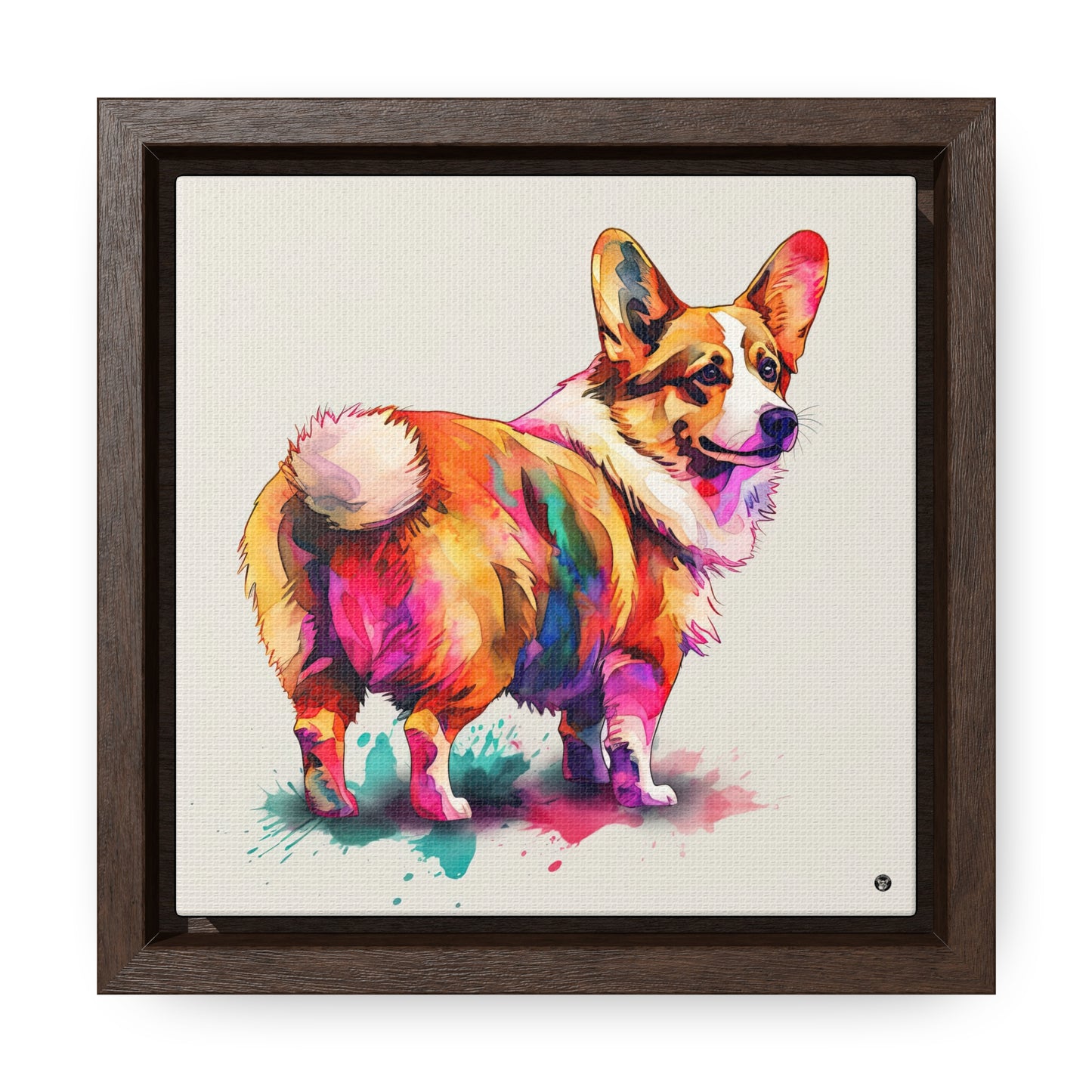 The Observer - Framed on Canvas
