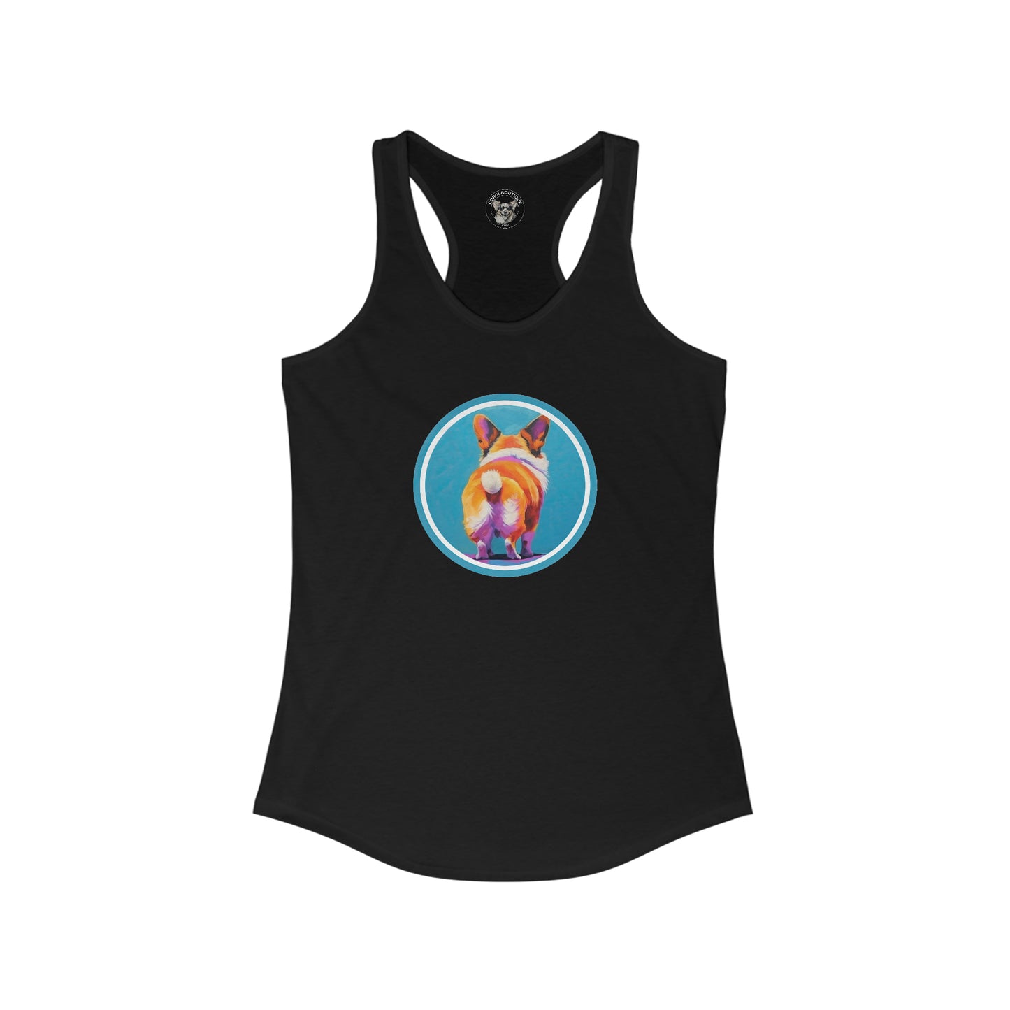 Corgi Butt - Racerback Tank