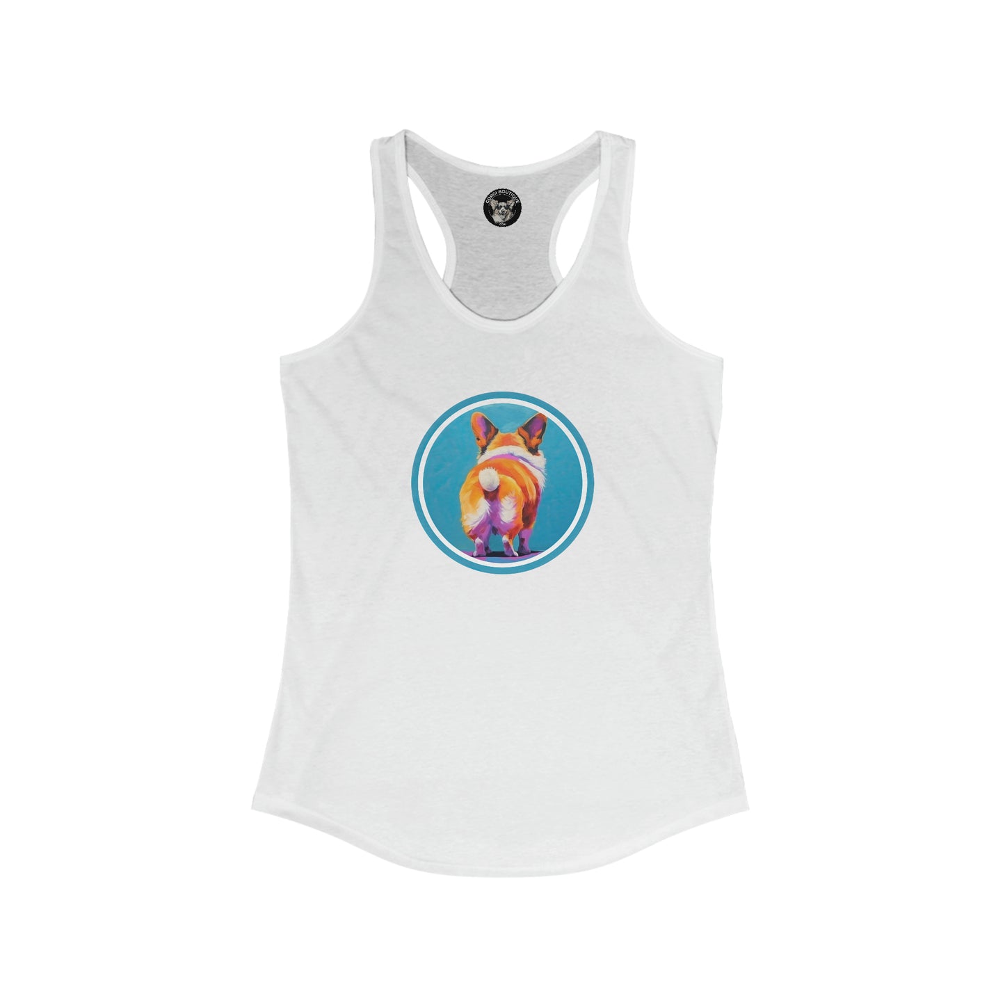 Corgi Butt - Racerback Tank