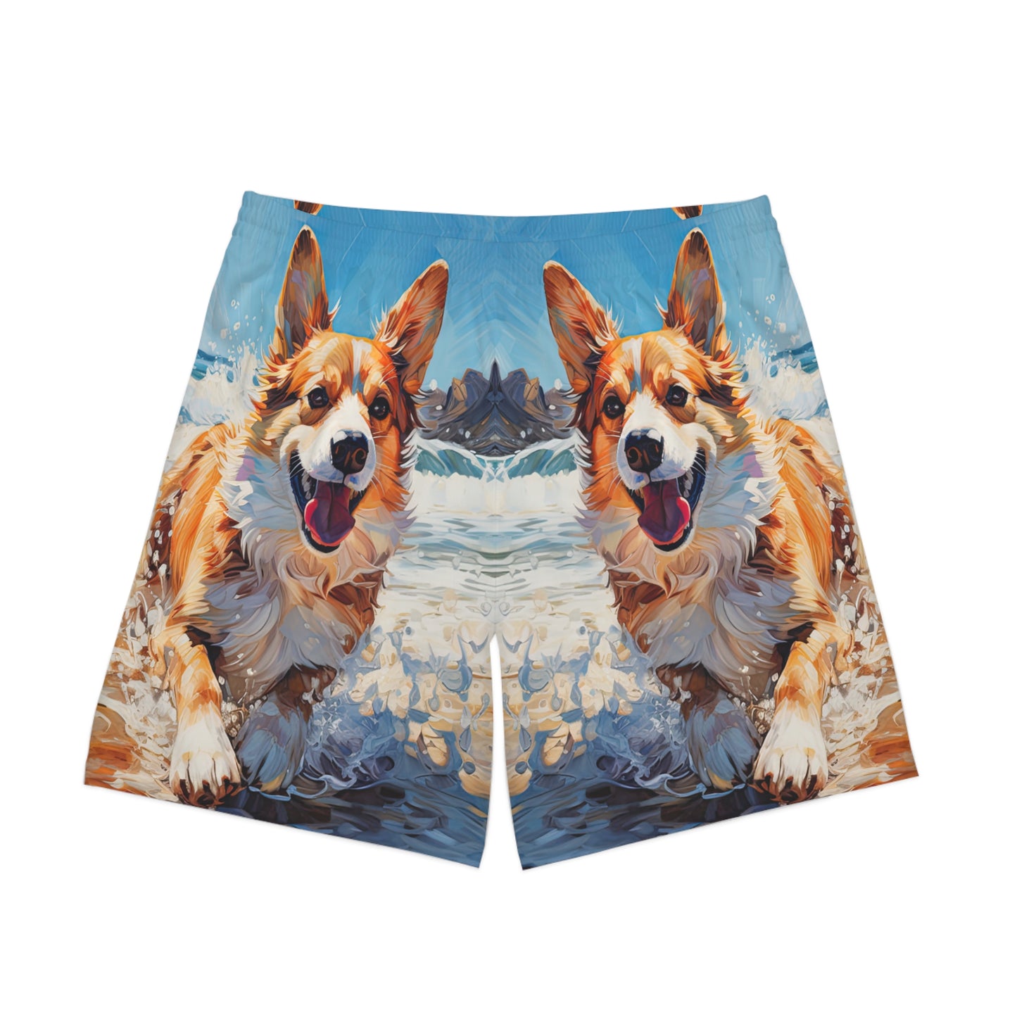 Coastal Corgi - Board Shorts