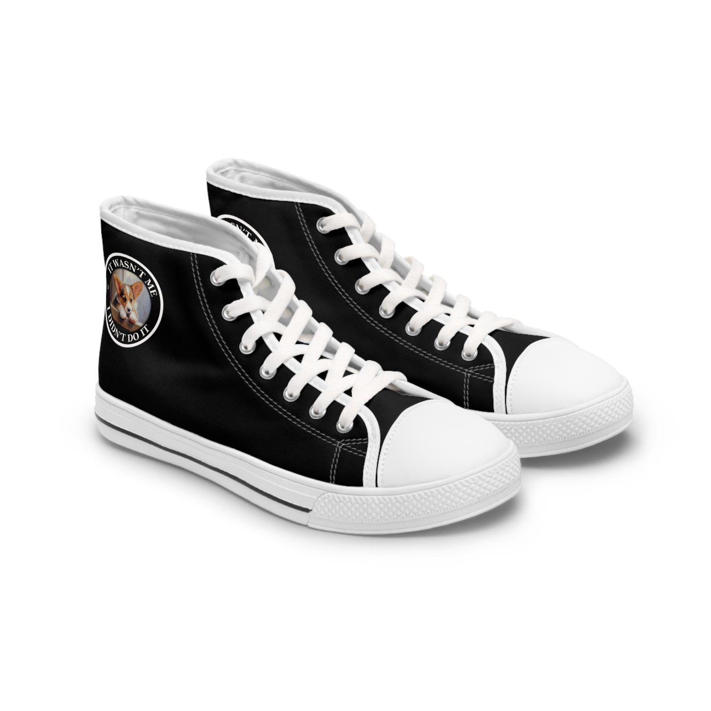 It Wasn't Me...I Didn't Do It - Women's High Top Sneakers