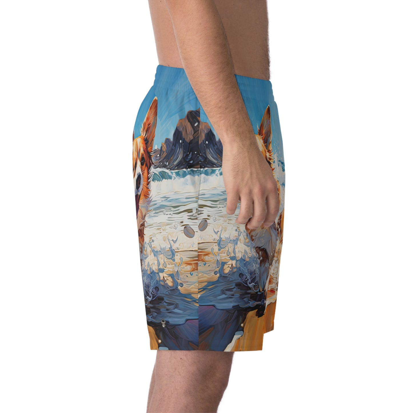 Coastal Corgi Board Shorts