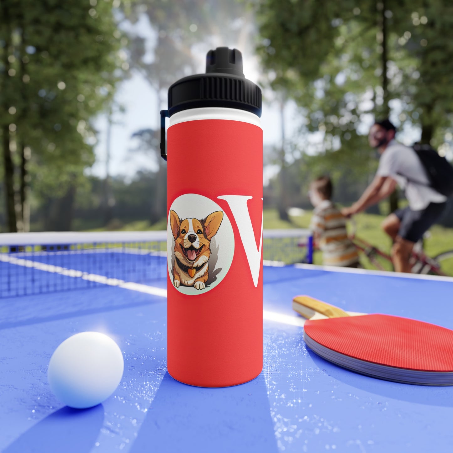 More Love - Water Bottle with Sport Lid
