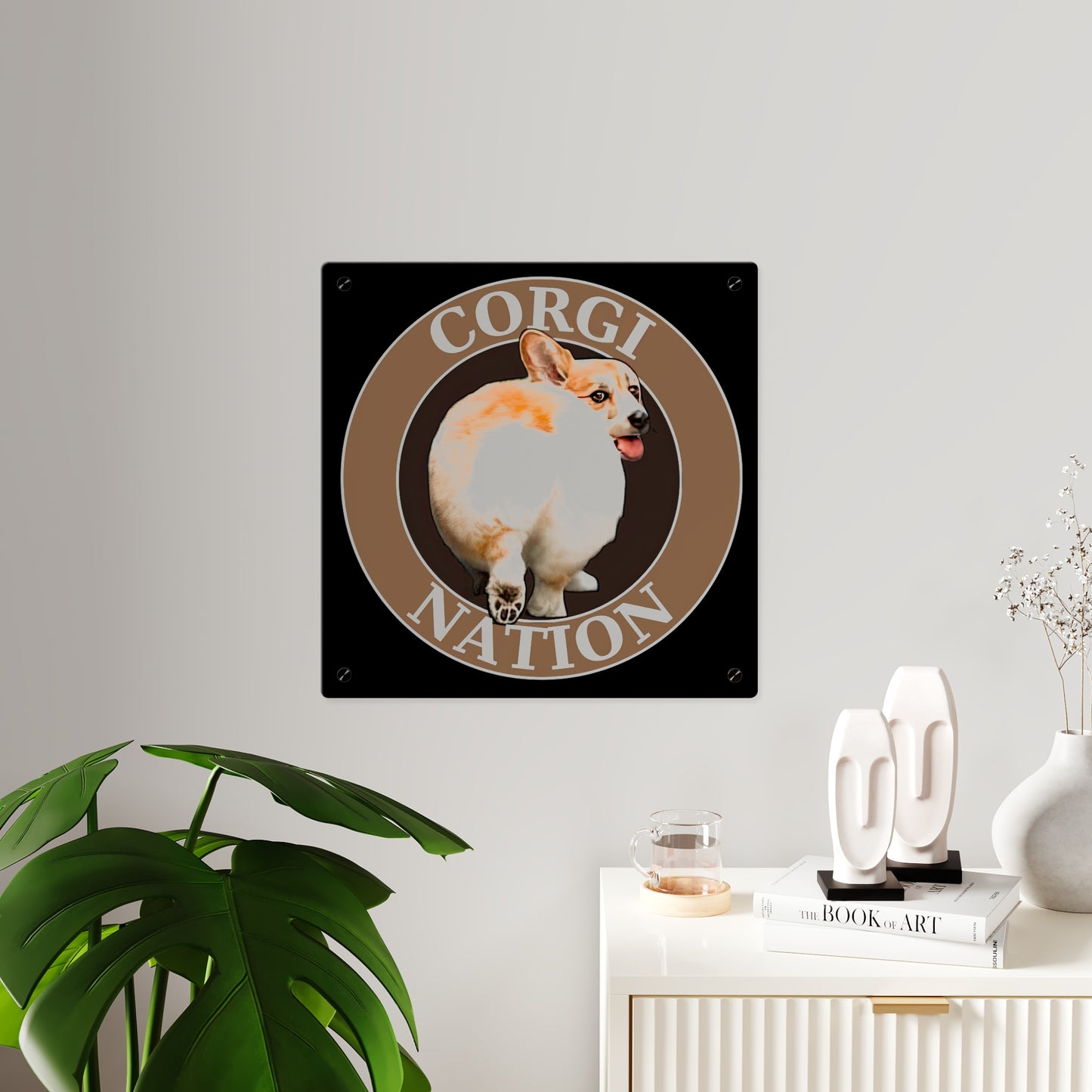 Corgi Nation on Acrylic