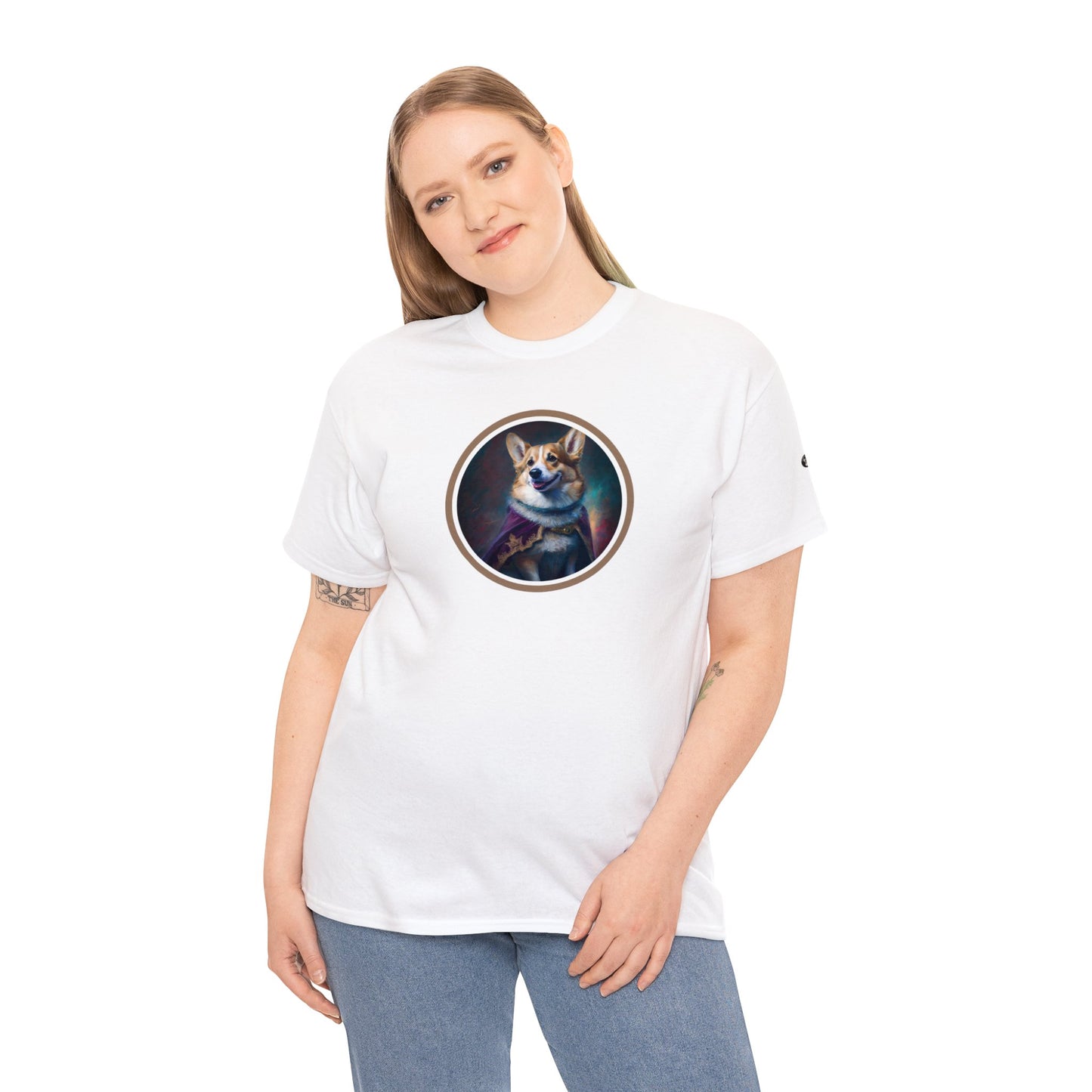 Corgi Royalty - Unisex Heavy Cotton Tee