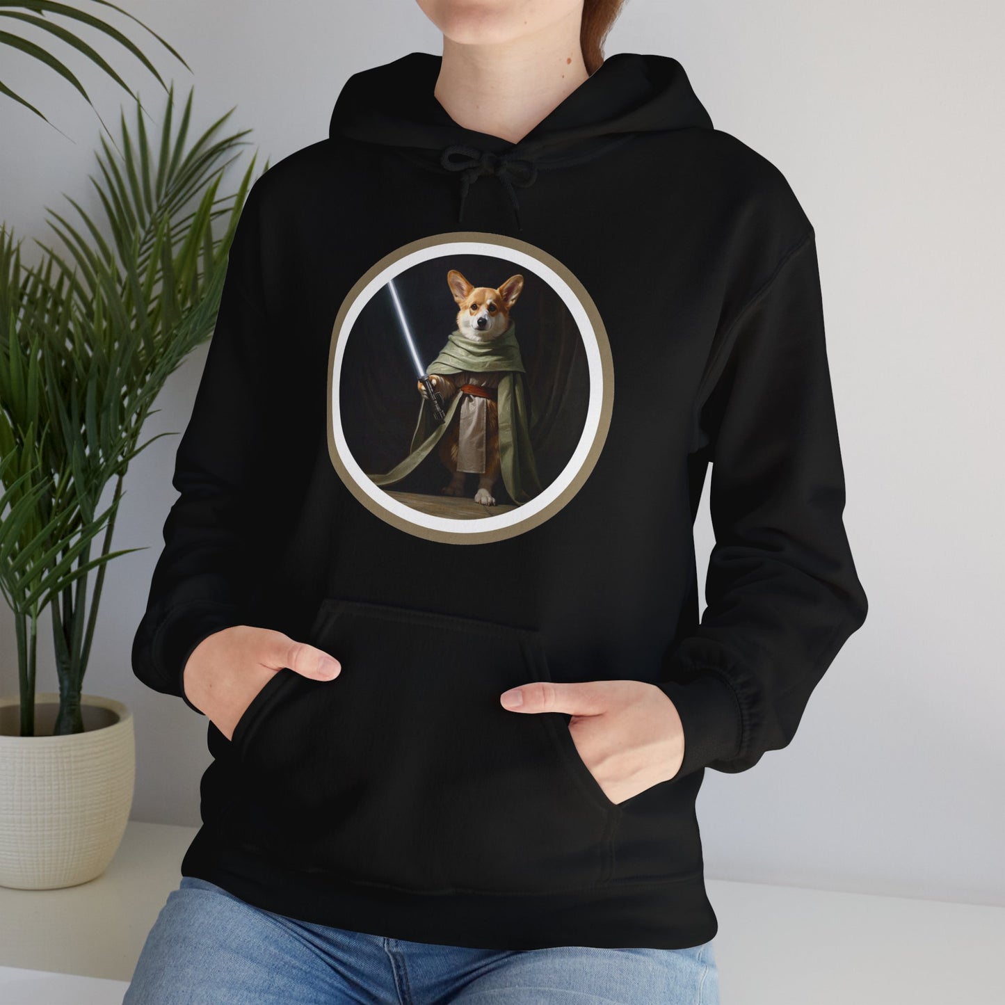 Jedi Corgi - Hoodie