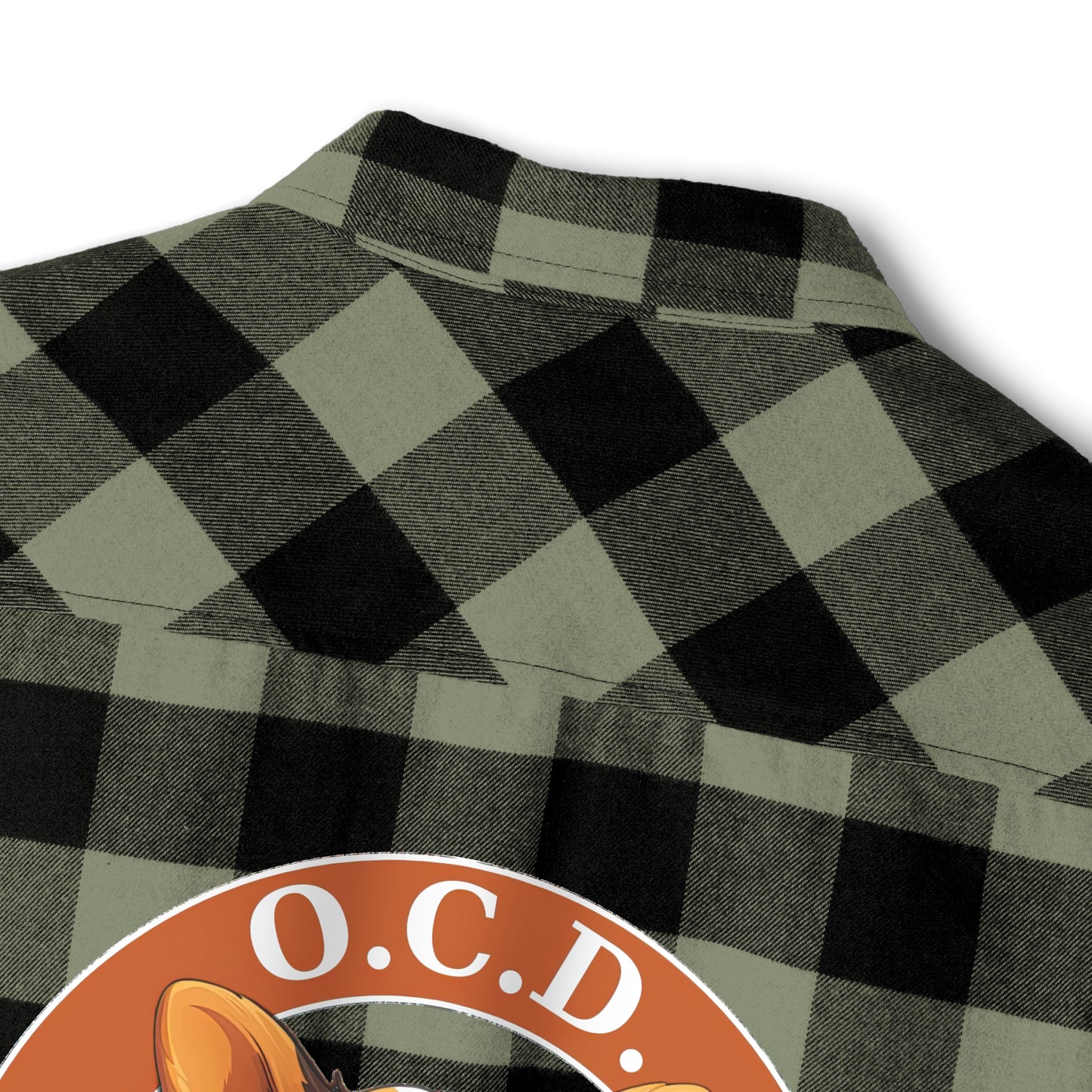 O.C.D. Obsessive Corgi Disorder - Flannel Shirt