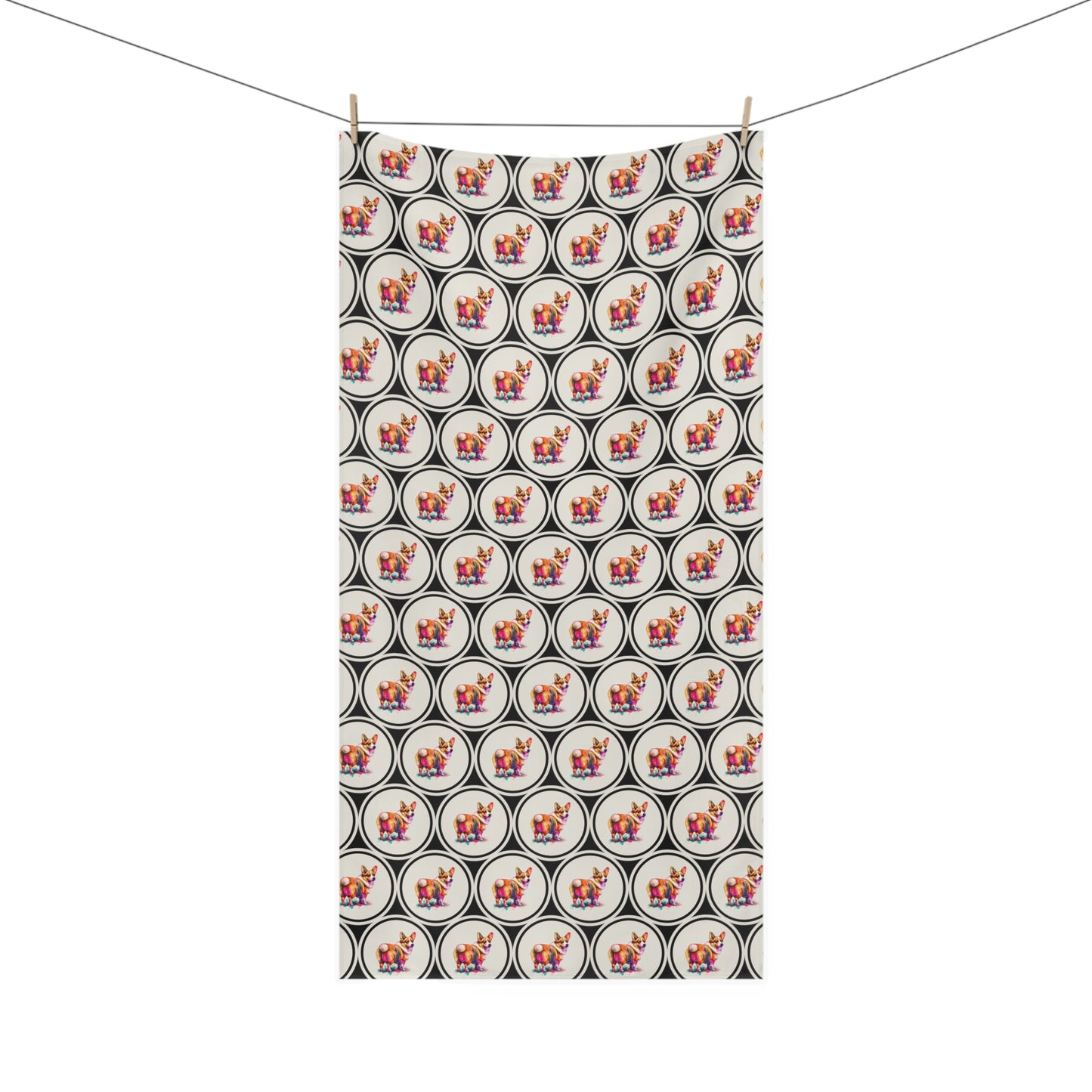The Observer Mosaic - Bath Towel