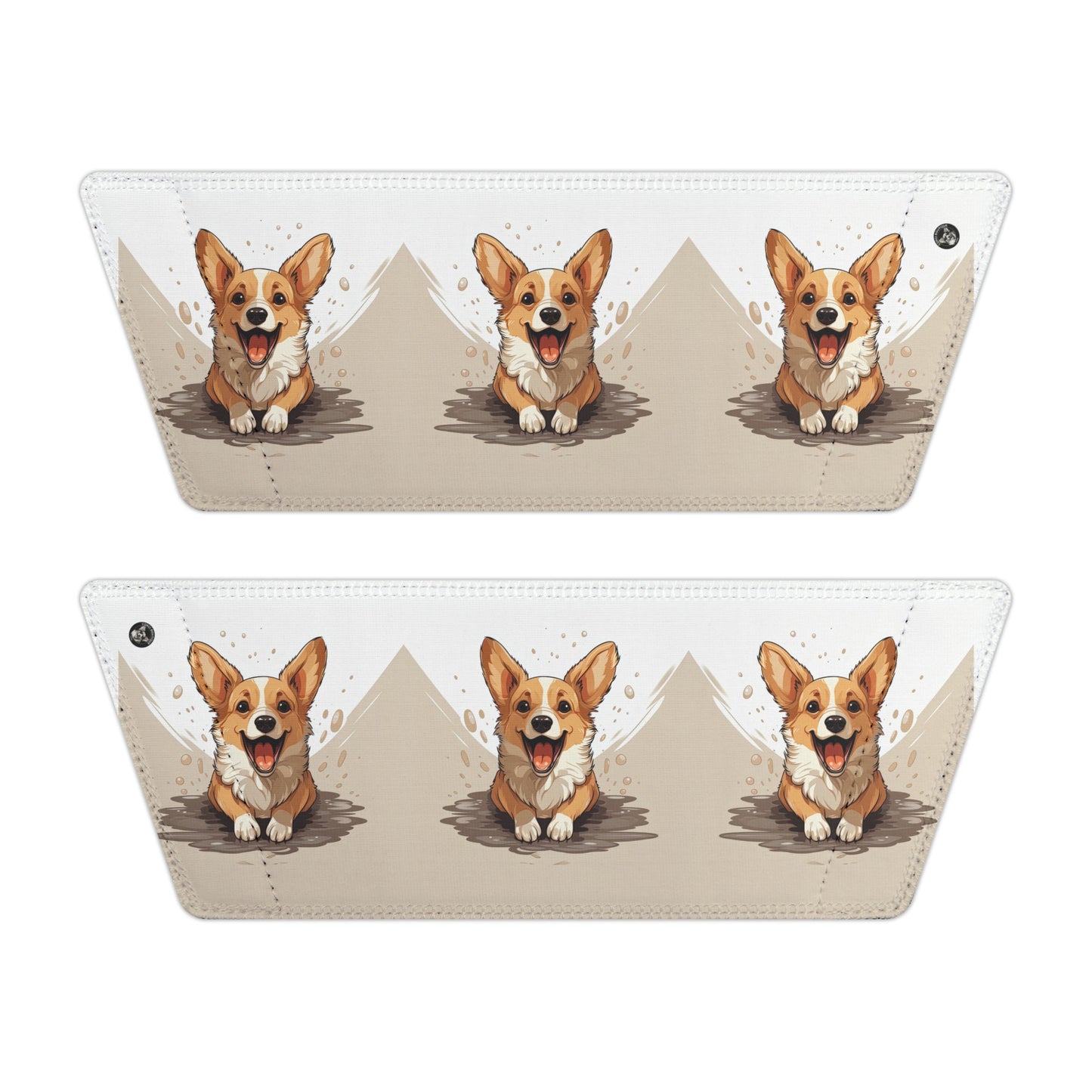 Corgi Cuteness - Men's Slide Sandals