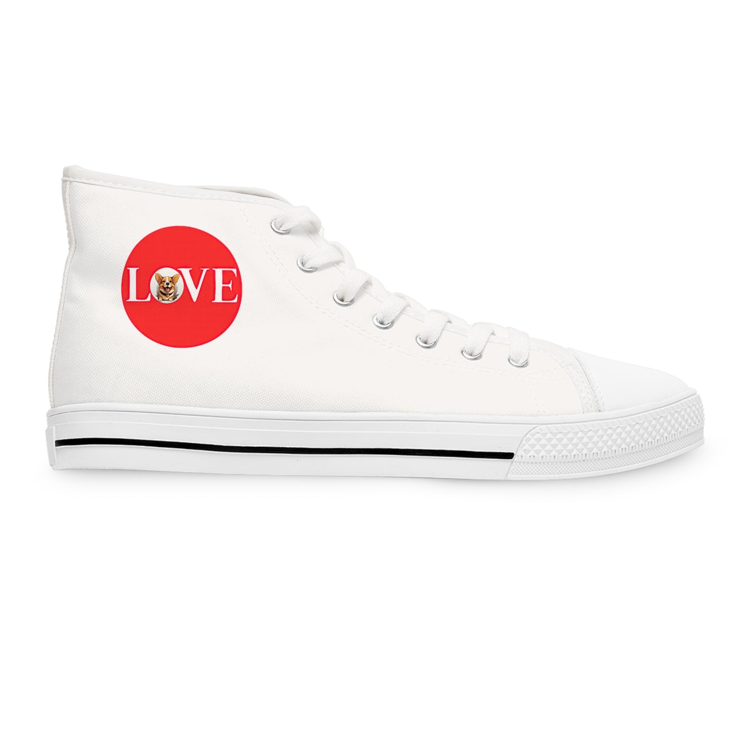 More Love - Women's High Top Sneakers