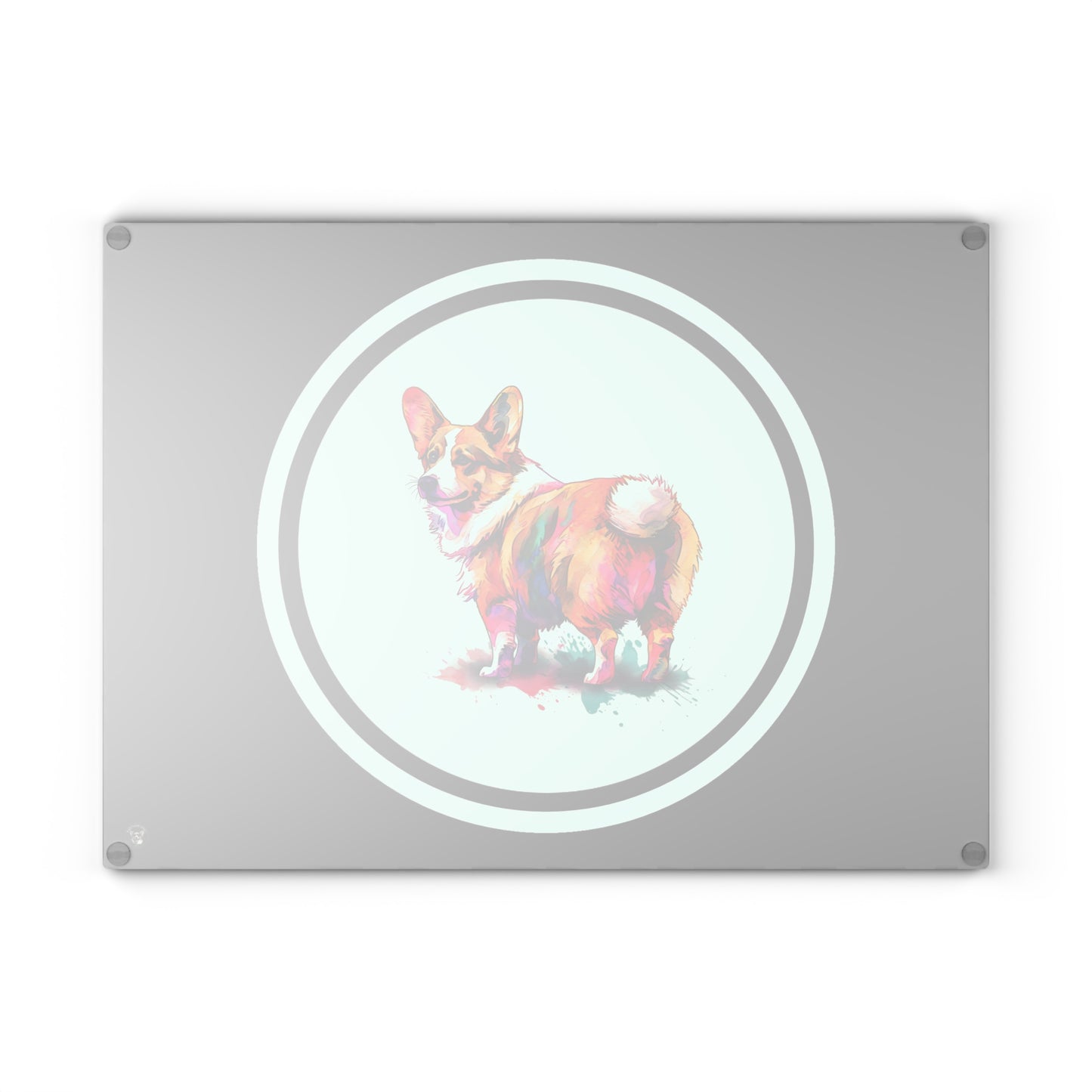 The Observer - Glass Cutting Board