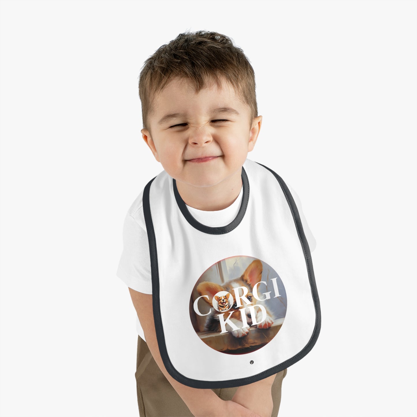 Corgi Kid - Baby Bib
