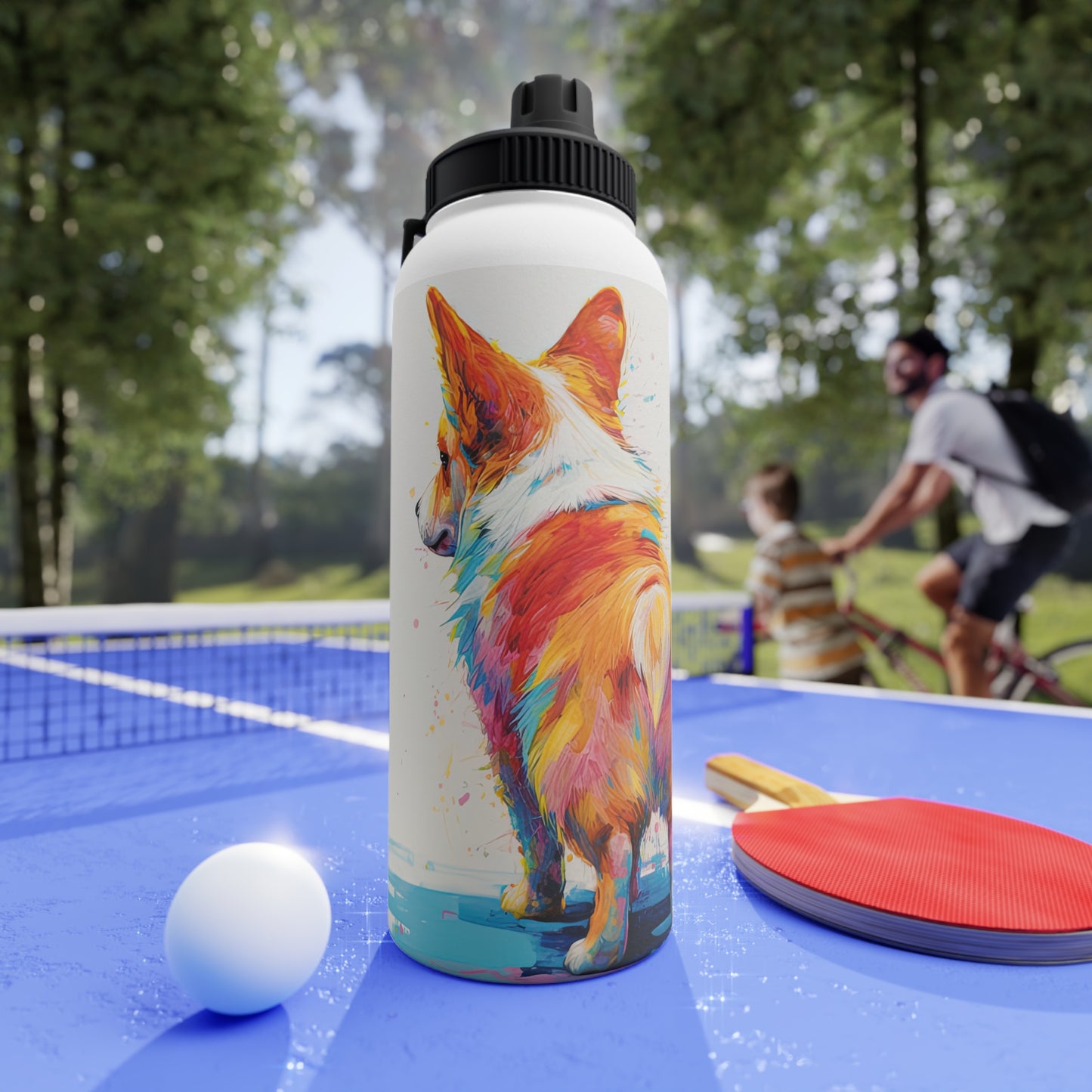 Rump Toast - Water Bottle with Sport Lid