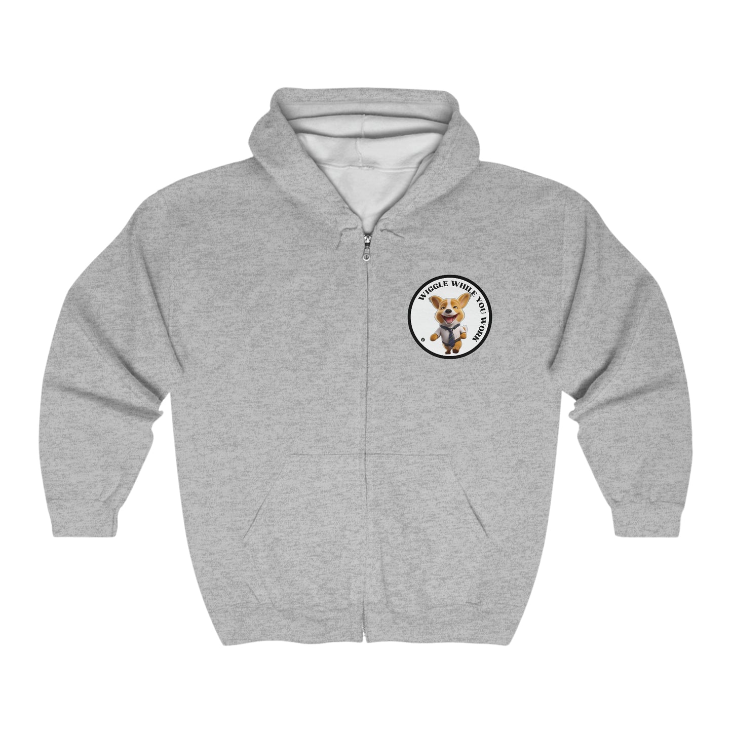 Wiggle While You Work - Zip Hoodie