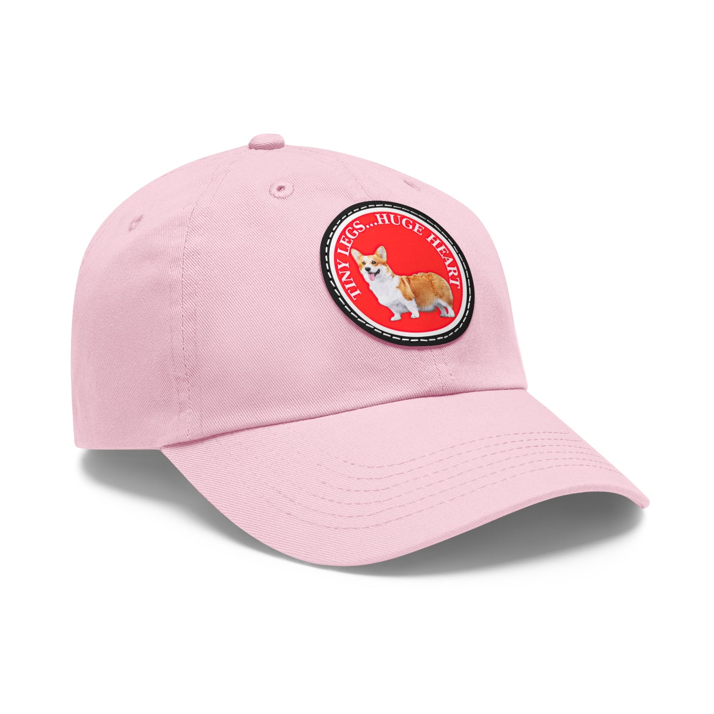 Tiny Legs...Huge Heart - Cap with Leather Patch