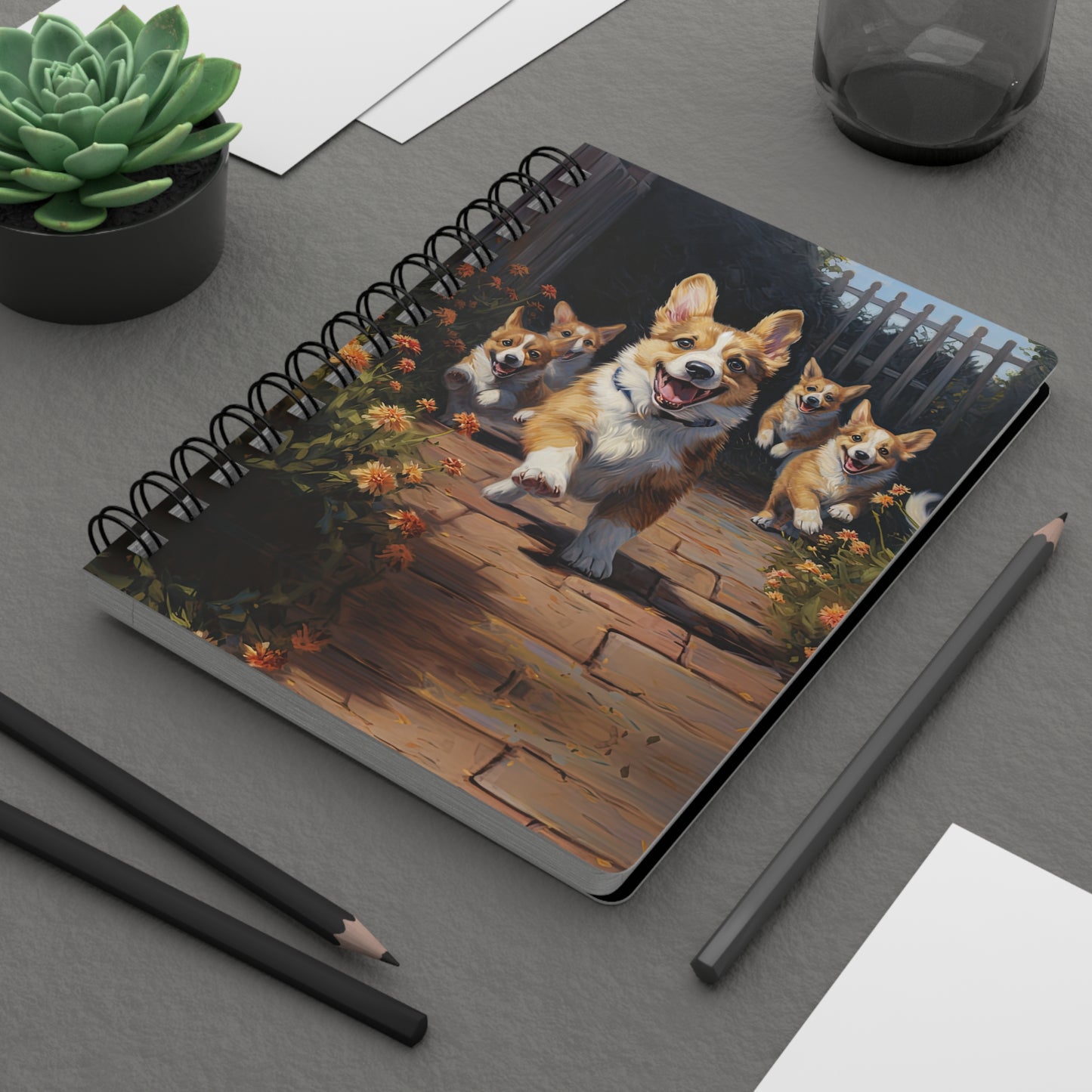 Welcome Home - Spiral Bound Notebook