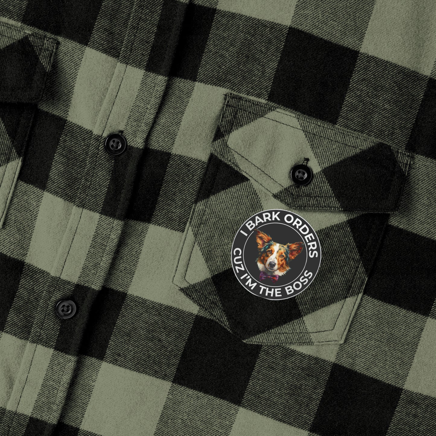 The Boss - Flannel Shirt