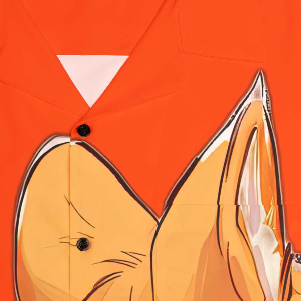 Cutie Booty Hawaiian Shirt - Volcano Orange Resort Attire
