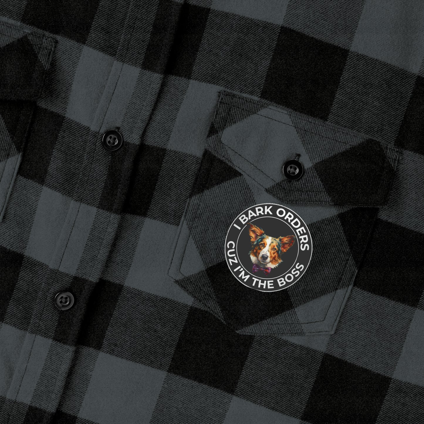 The Boss - Flannel Shirt